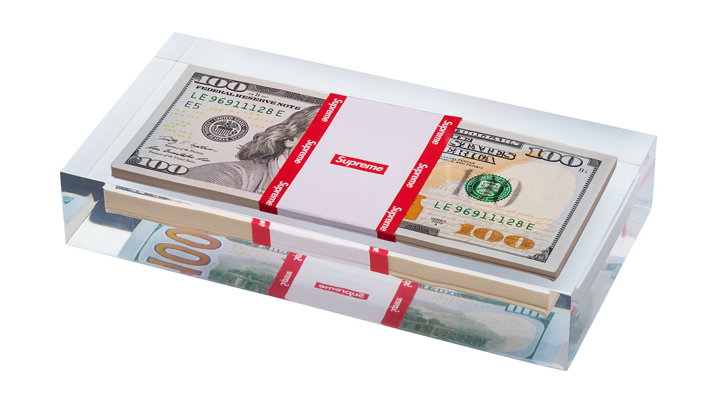 Supreme 100 Dollar Bill セットアップ 上下 M Supreme 100 Dollar Bill セットアップ 上下 M