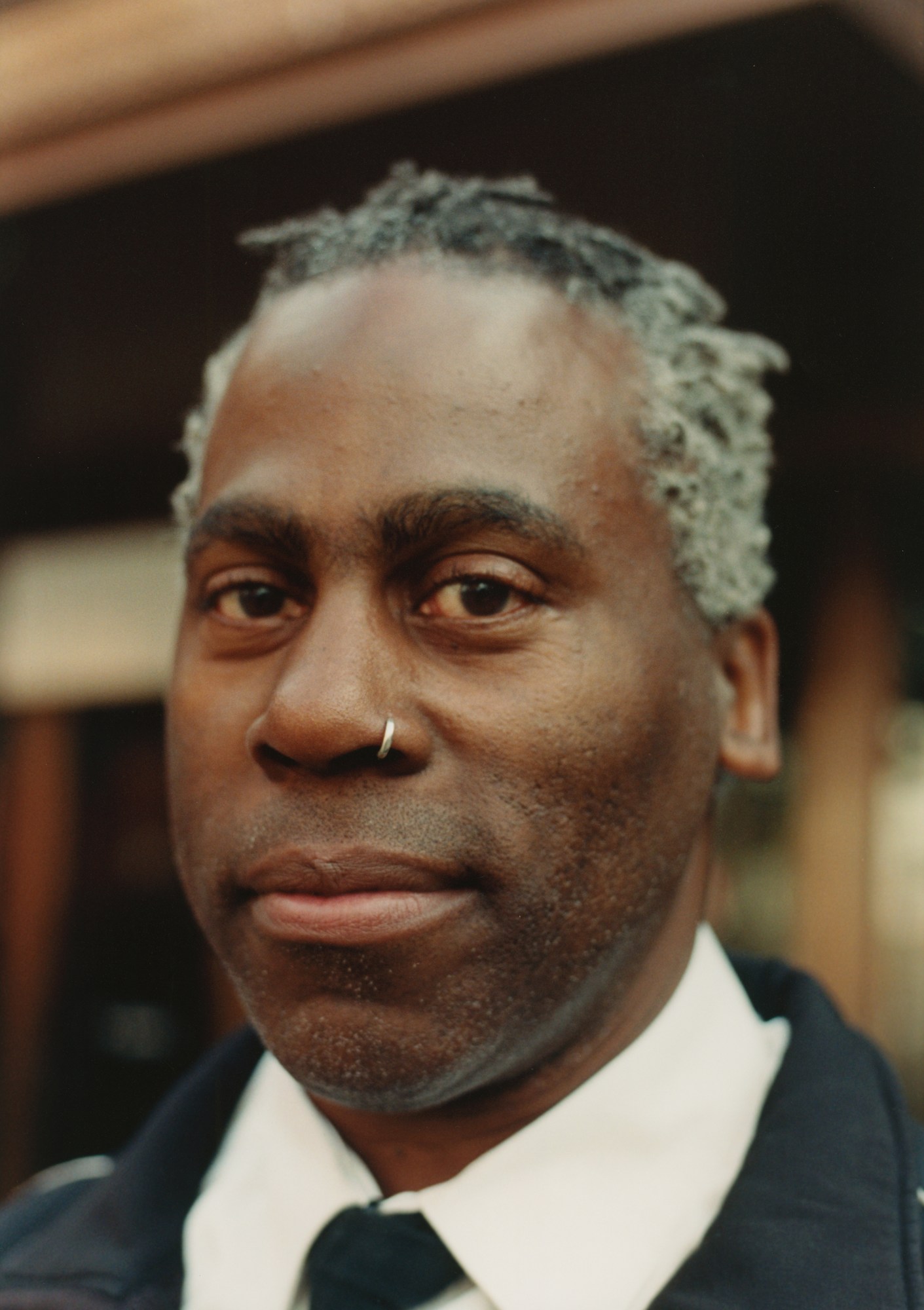 Emanuel Leslie, 49, Events at London Fashion Week