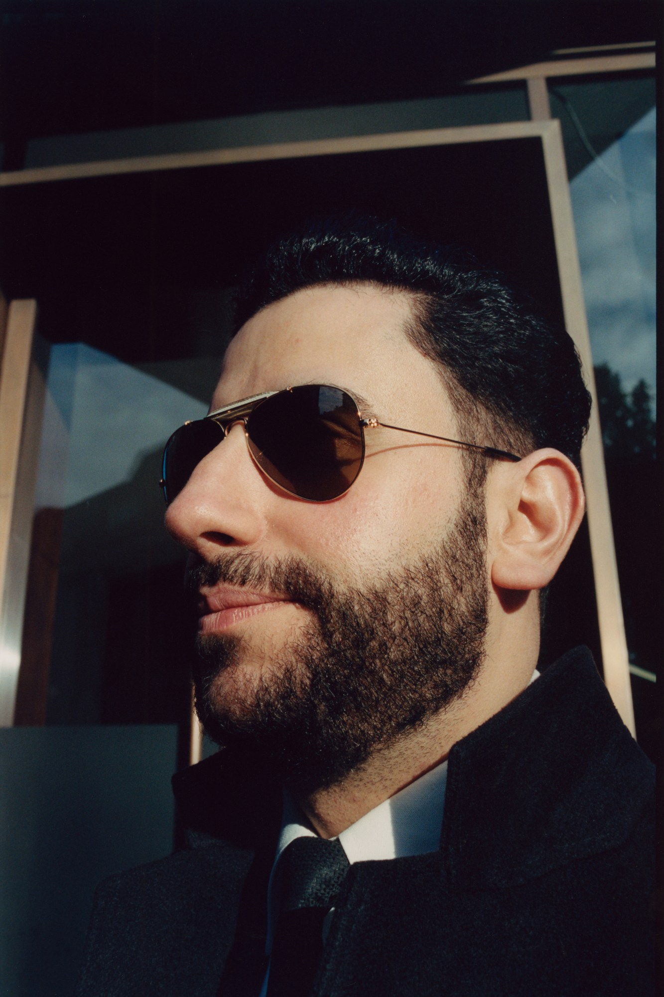 Ahmed, security at London Fashion Week