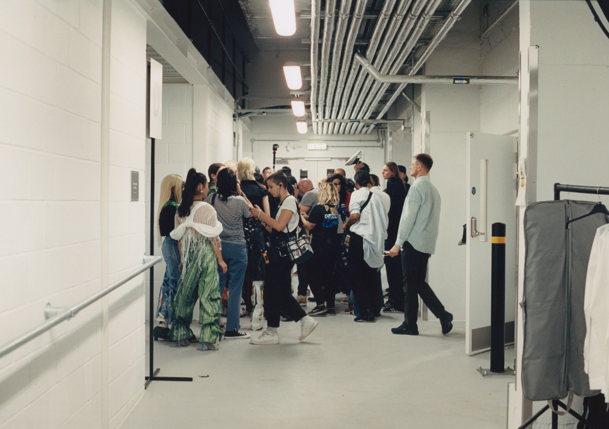 Behind the scenes at London Fashion Week