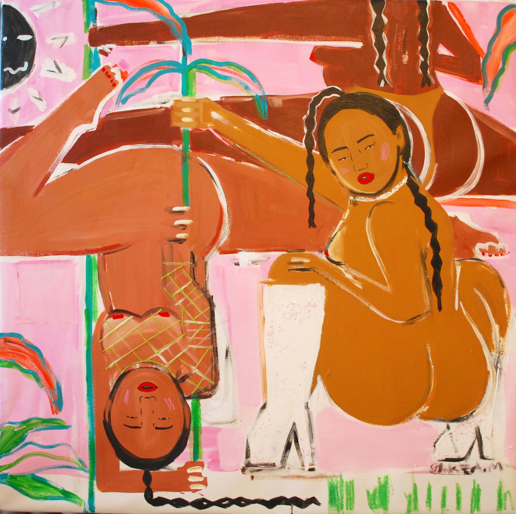 Monica Kim Garza illustrations of nude women of colour