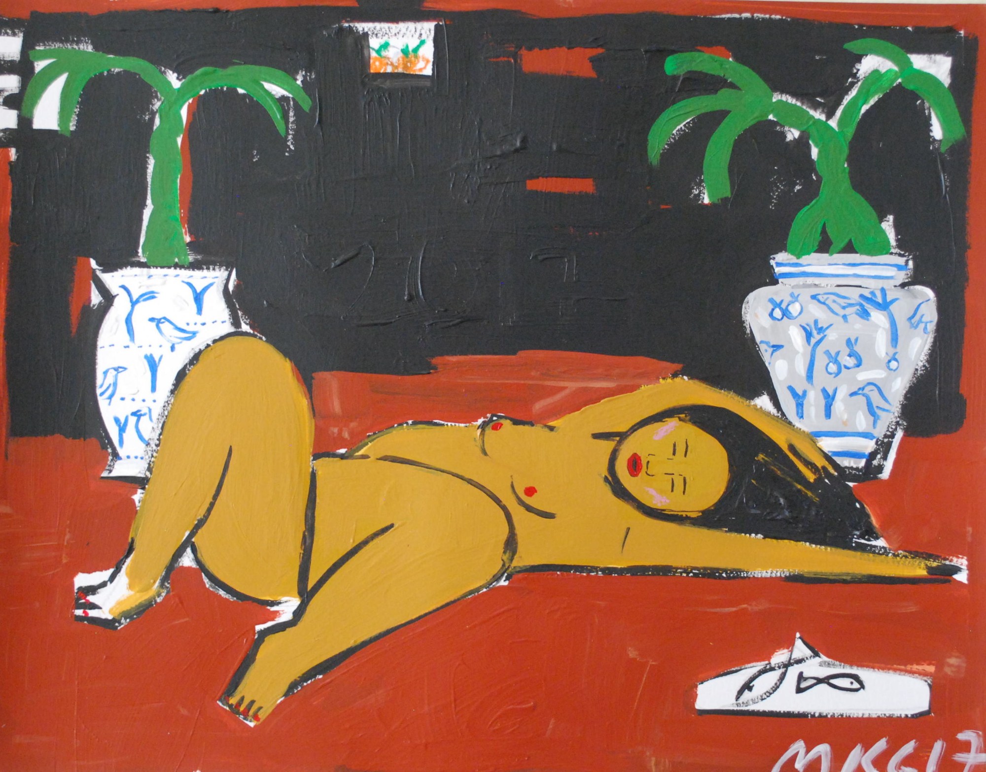 Monica Kim Garza illustrations of nude women of colour