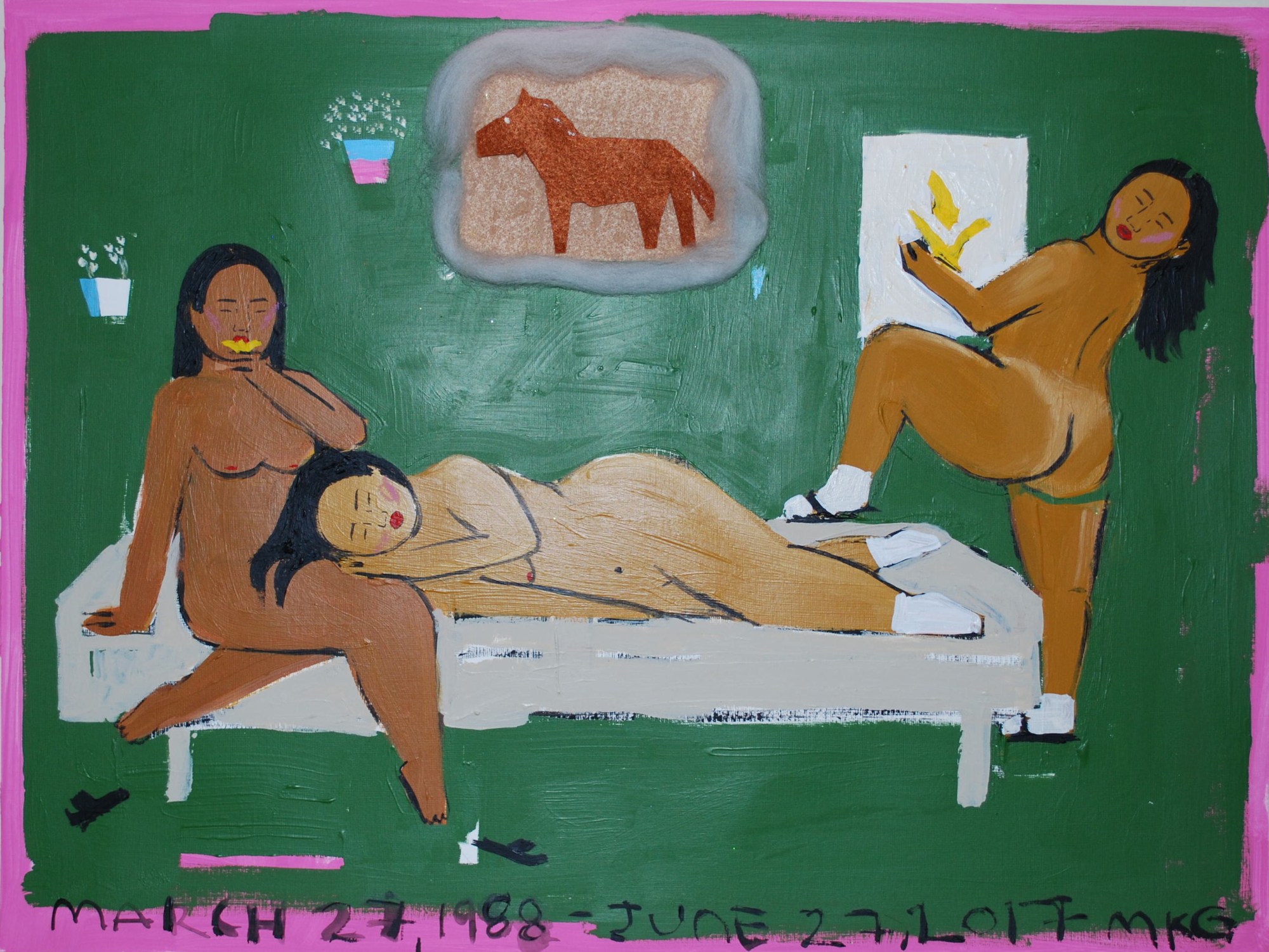 Monica Kim Garza illustrations of nude women of colour