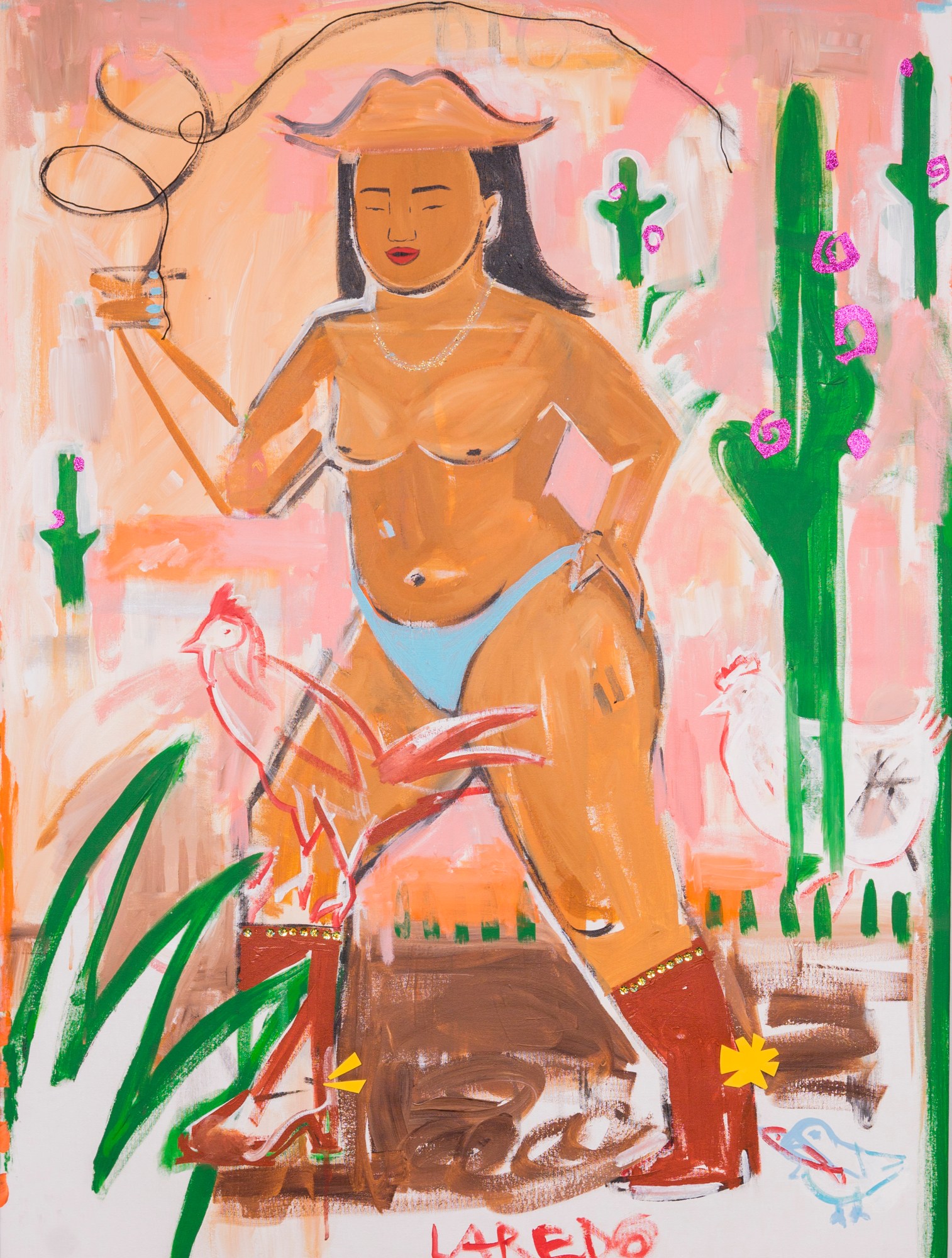 Monica Kim Garza illustrations of nude women of colour