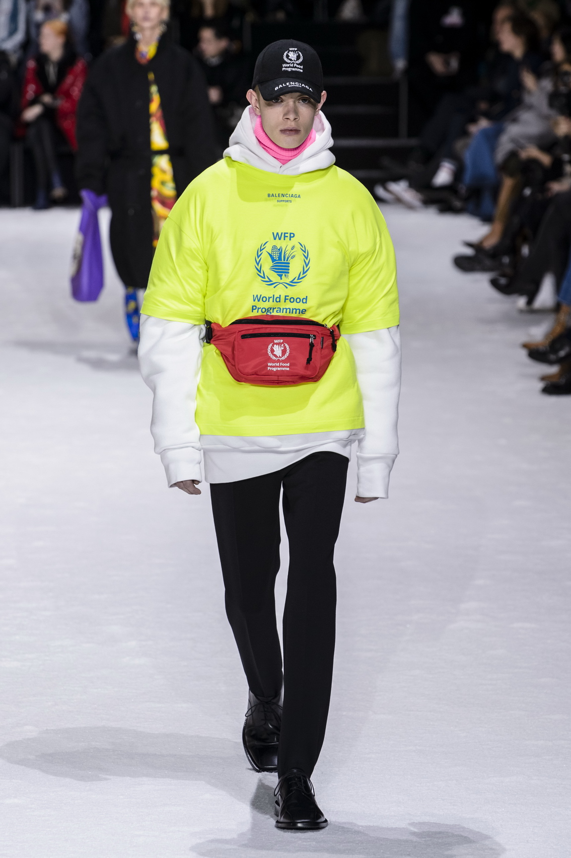 balenciaga partner with the world food programme to draw attention to the recent spike in global hunger