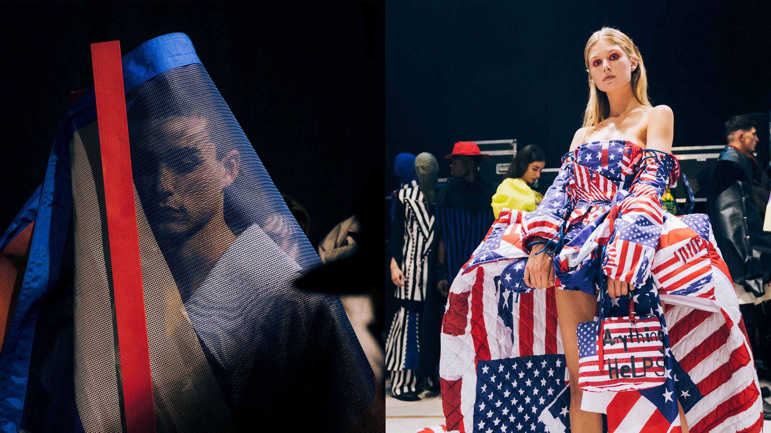 go backstage at the antwerp academy graduate show