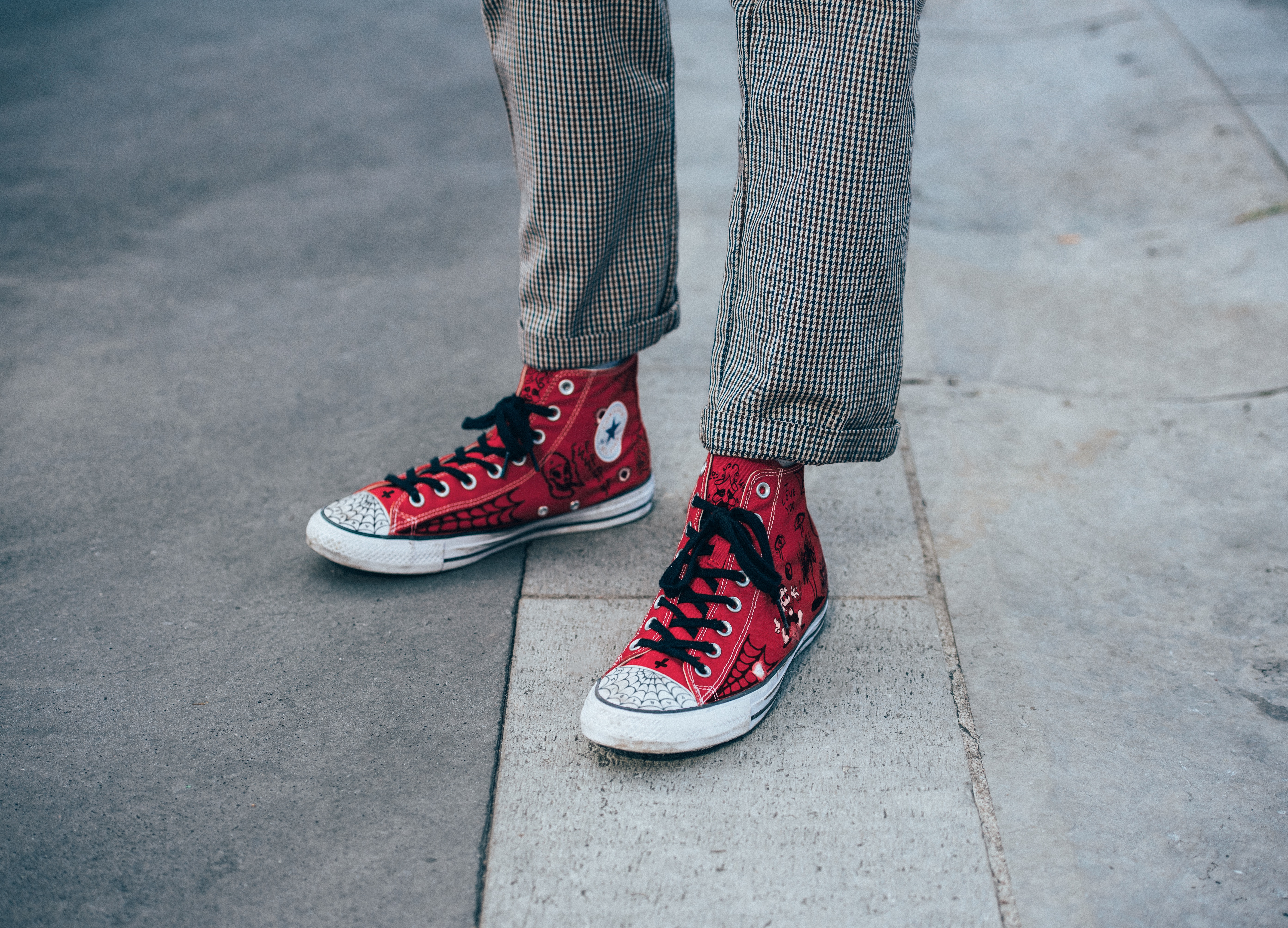skater sean pablo knows chucks look best trashed