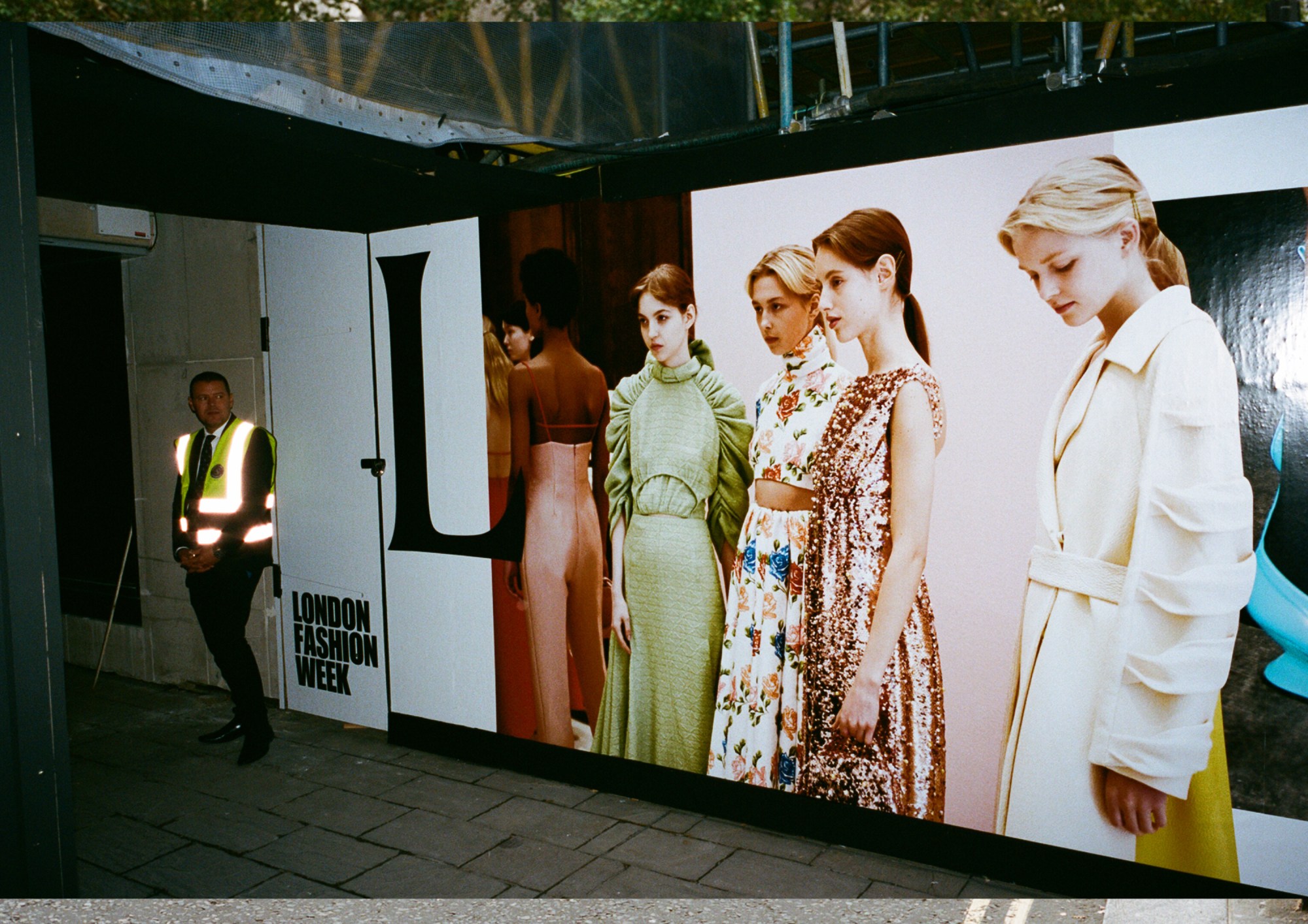 Behind the scenes at London Fashion Week