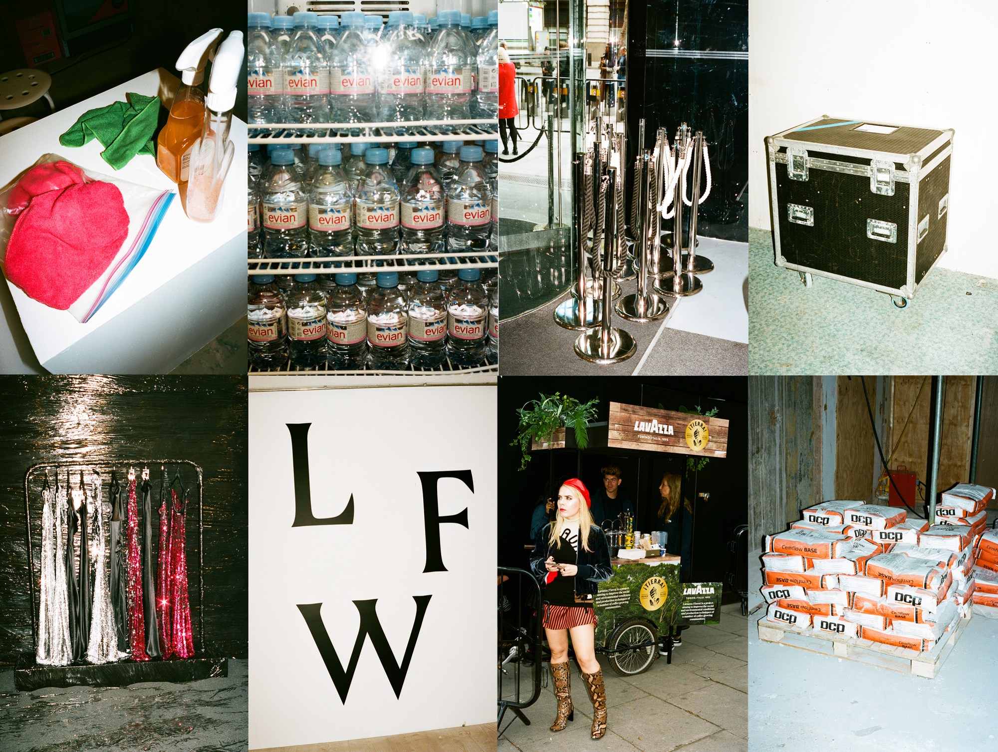 Behind the scenes at London Fashion Week