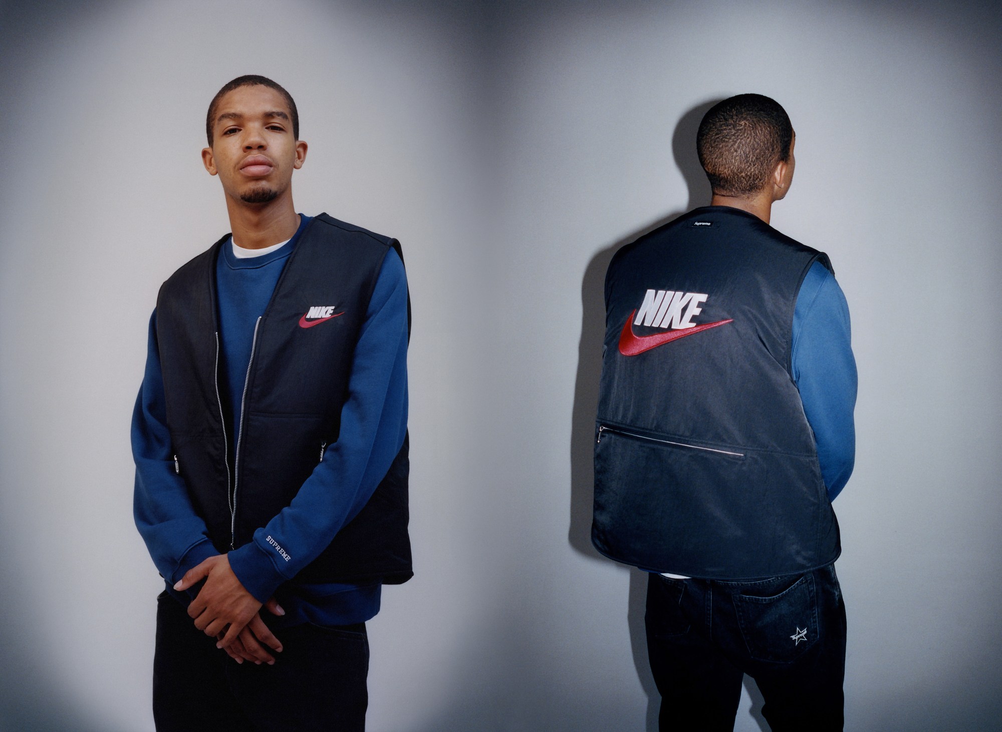 Supreme x Nike collaboration preview pictures - gilet