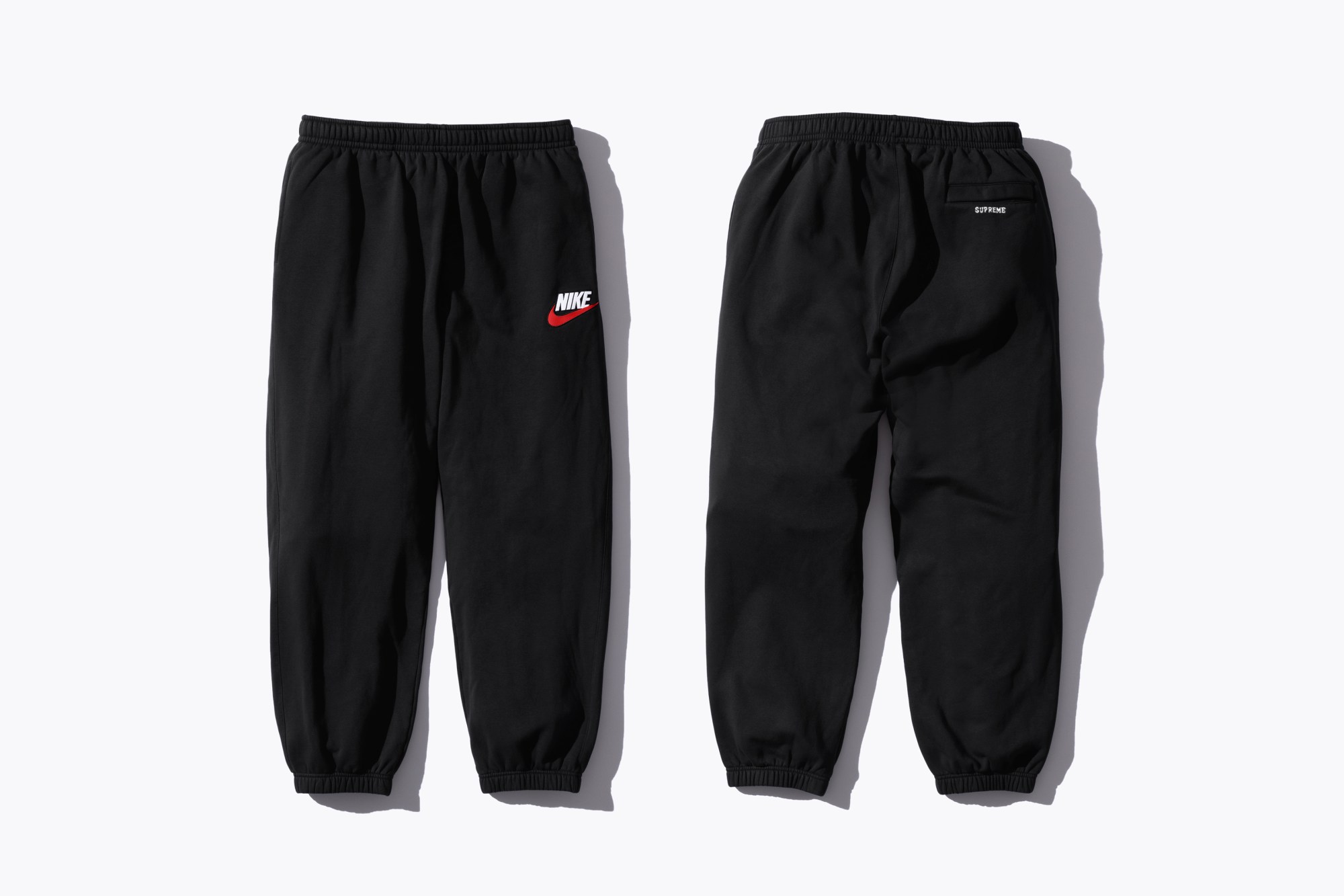 Supreme x Nike collaboration preview pictures - sweatpants