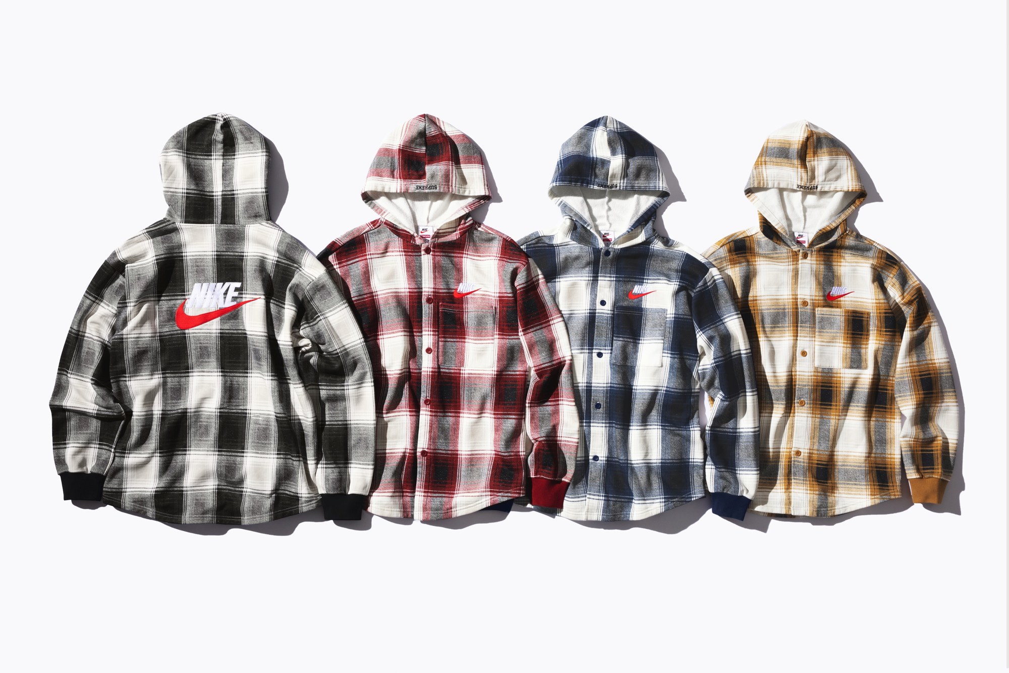 Supreme x Nike collaboration preview pictures - hoodies