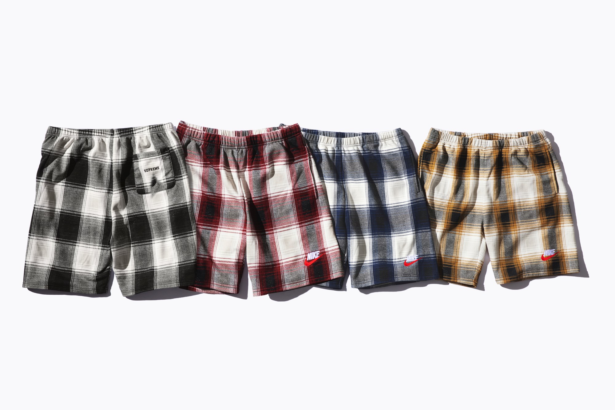 Supreme x Nike collaboration preview pictures - sweat shorts