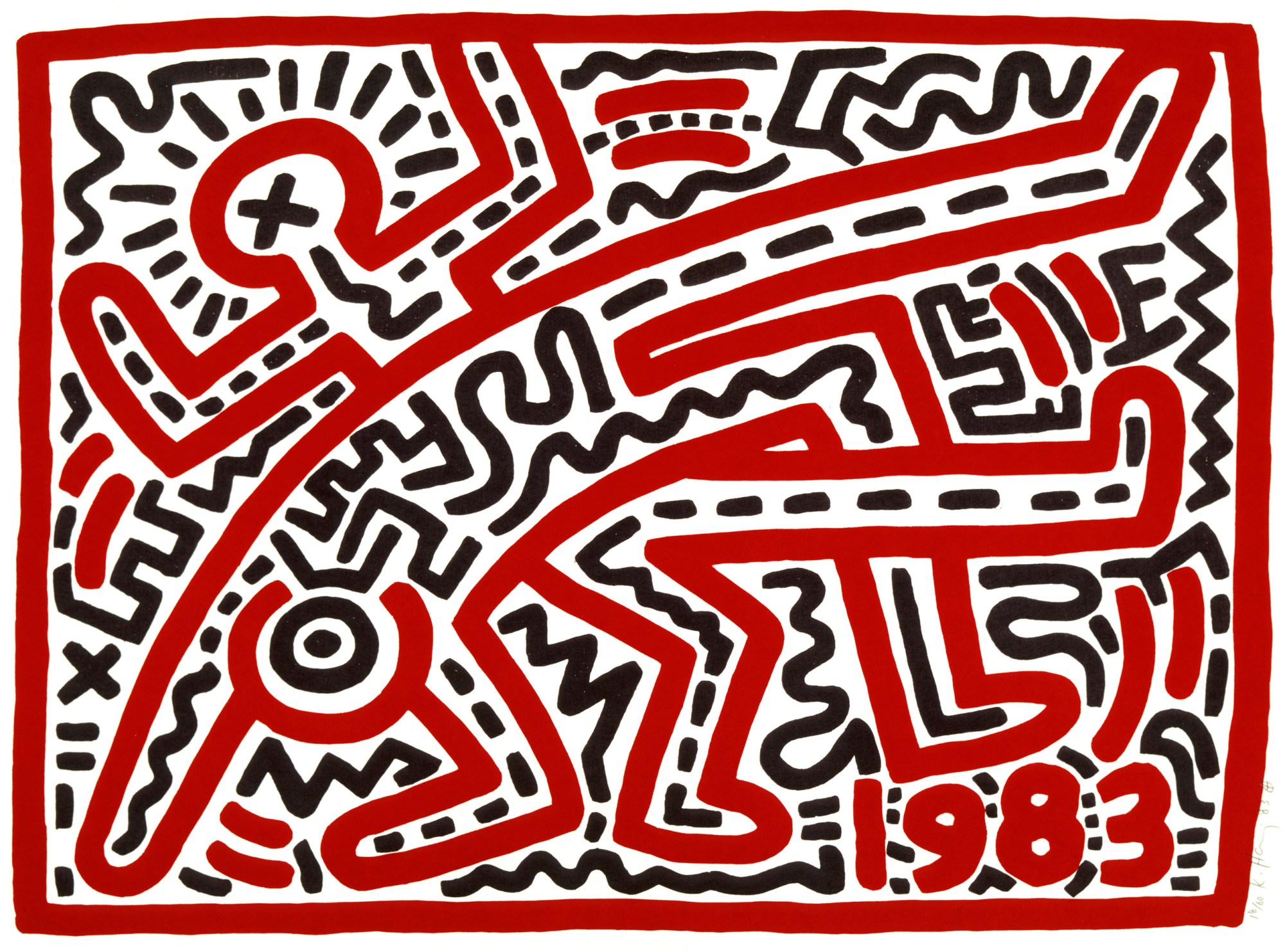 Keith Haring exhibition Liverpool