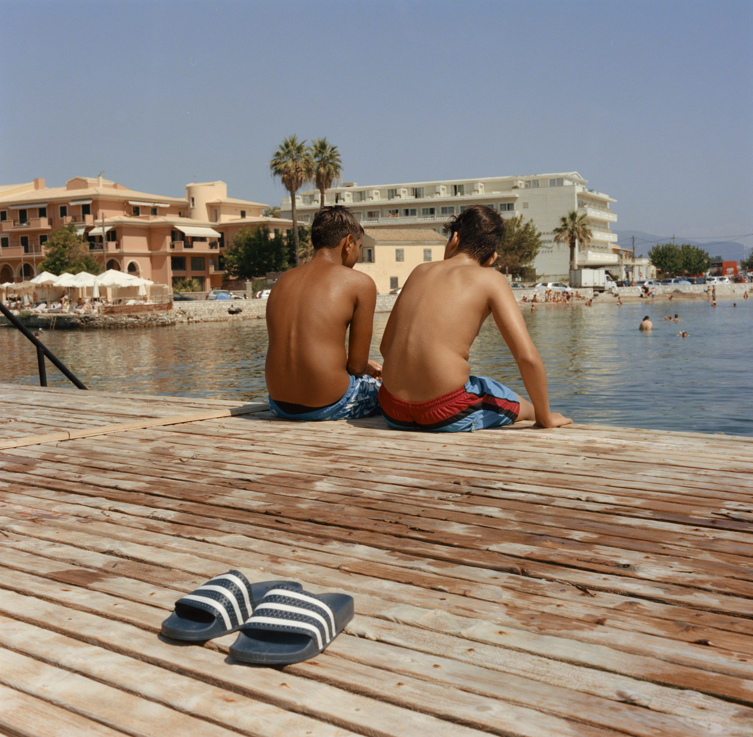 yann faucher photographs the beach in greece