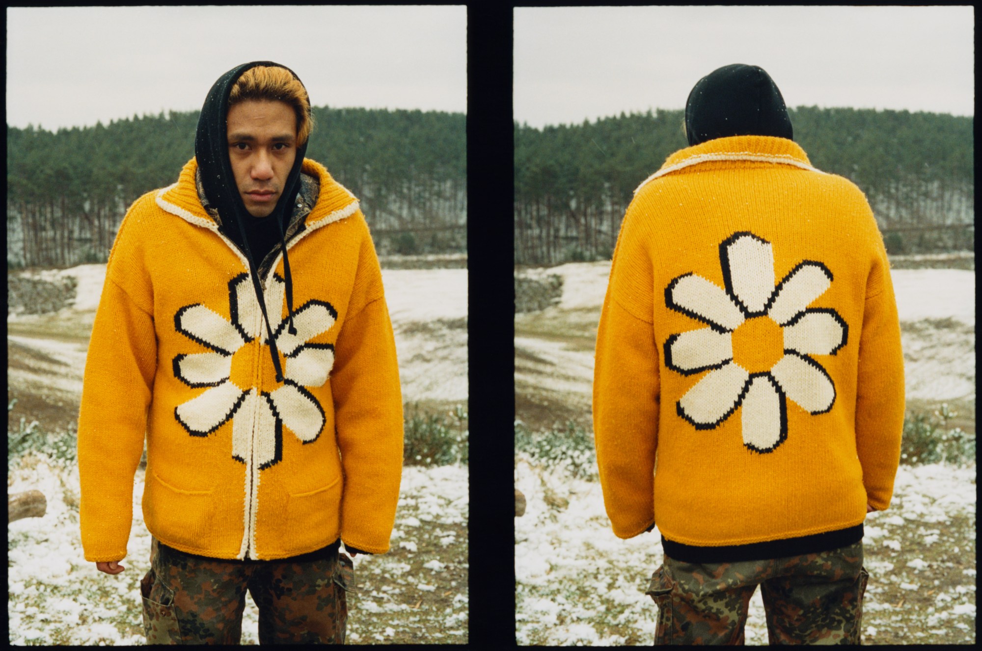 maxwell tomlinson photographs a man in the snow