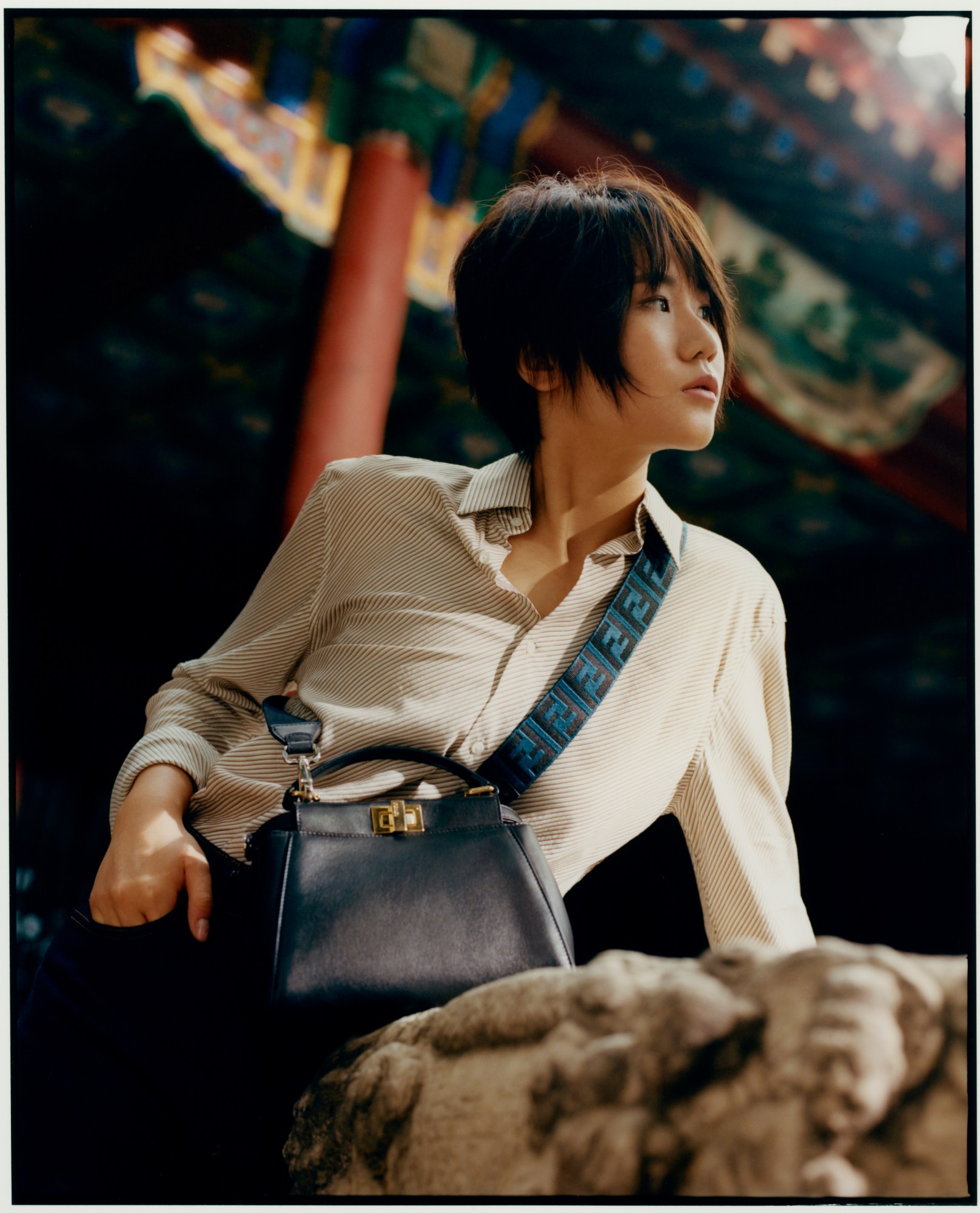 fendi campaign shot in beijing