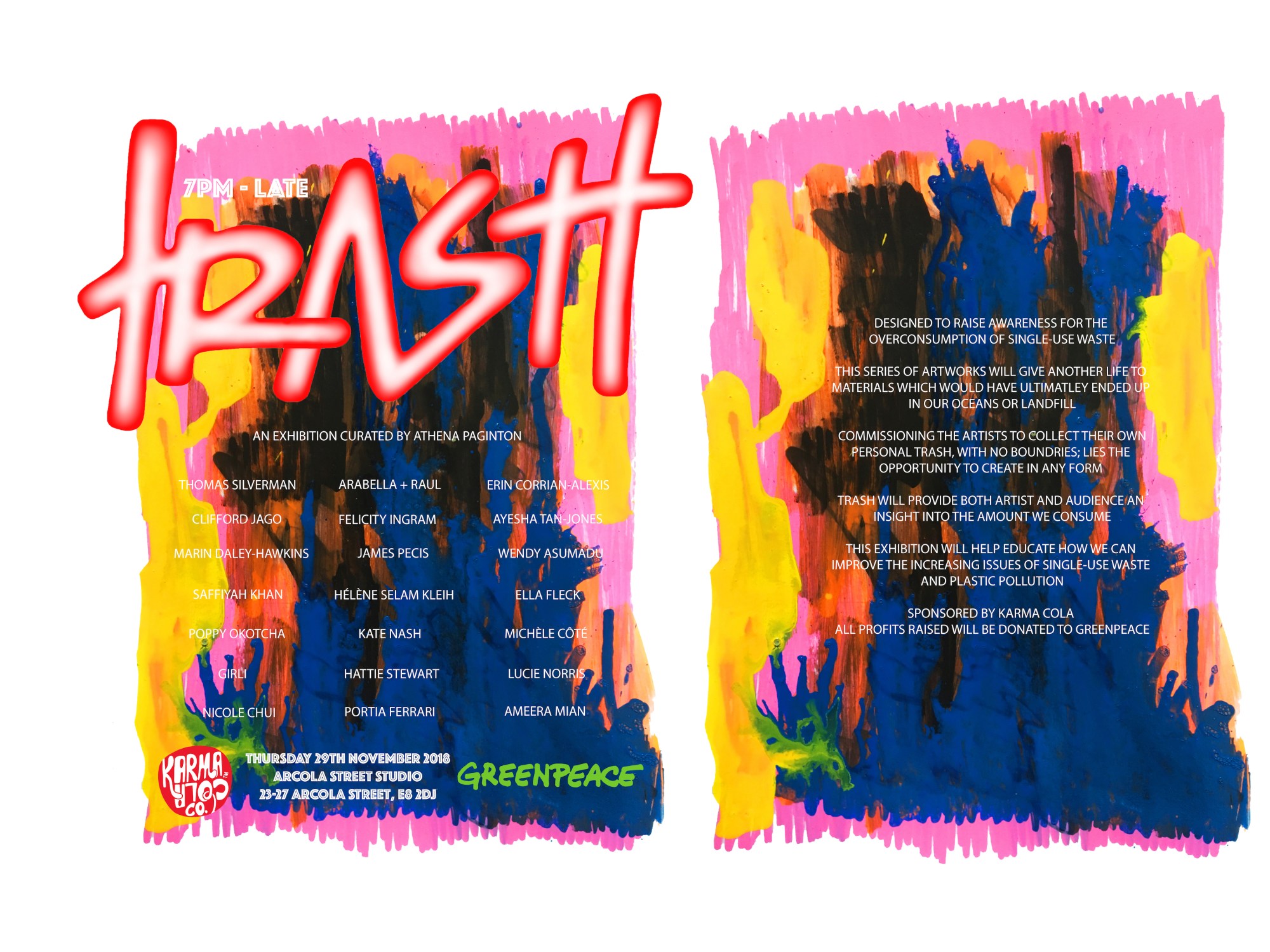 felicity ingram trash exhibition