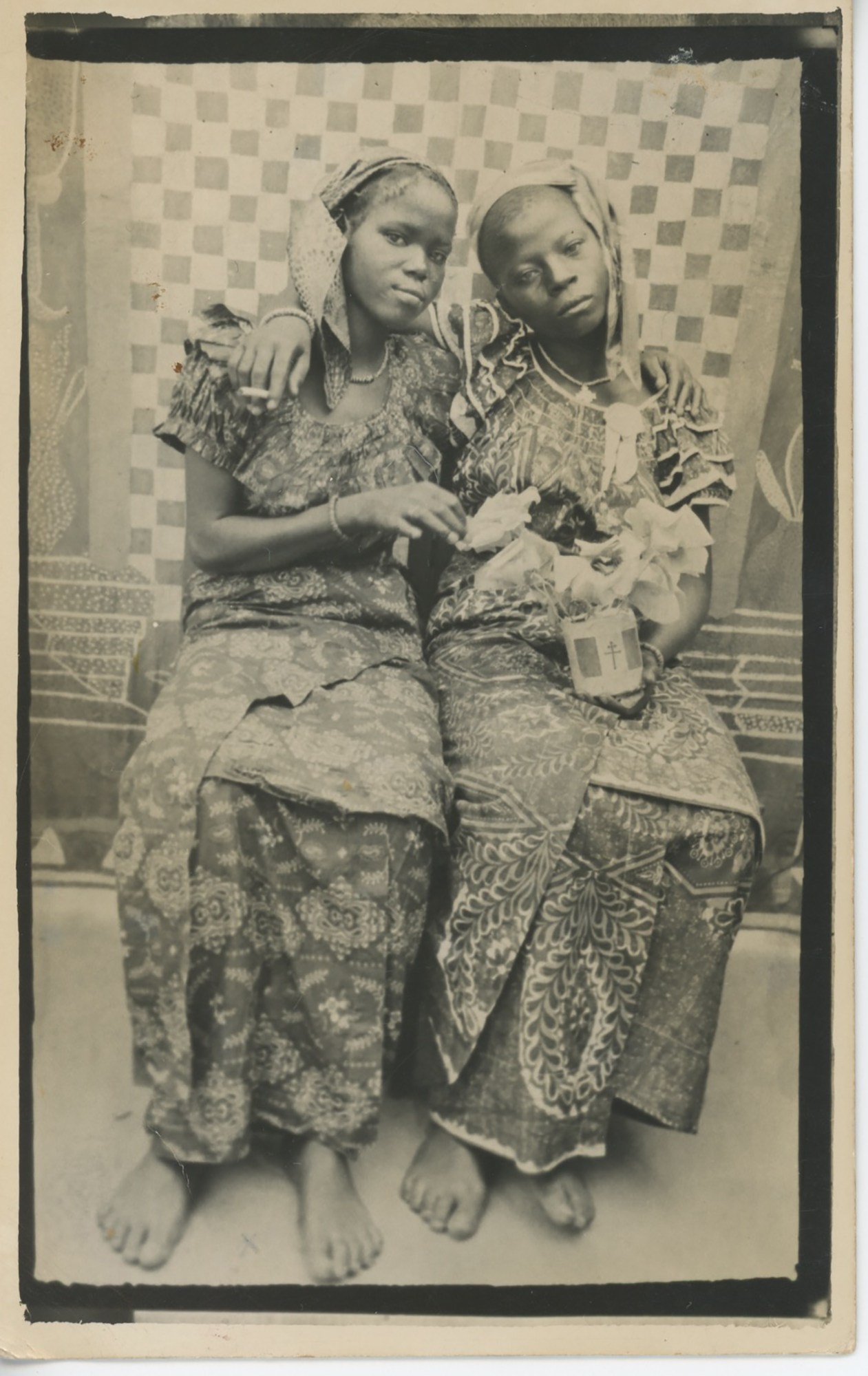 Photographer Unknown, Perfect Aunties, Chad (?), Date Unknown. Courtesy of the McKinley Collection.