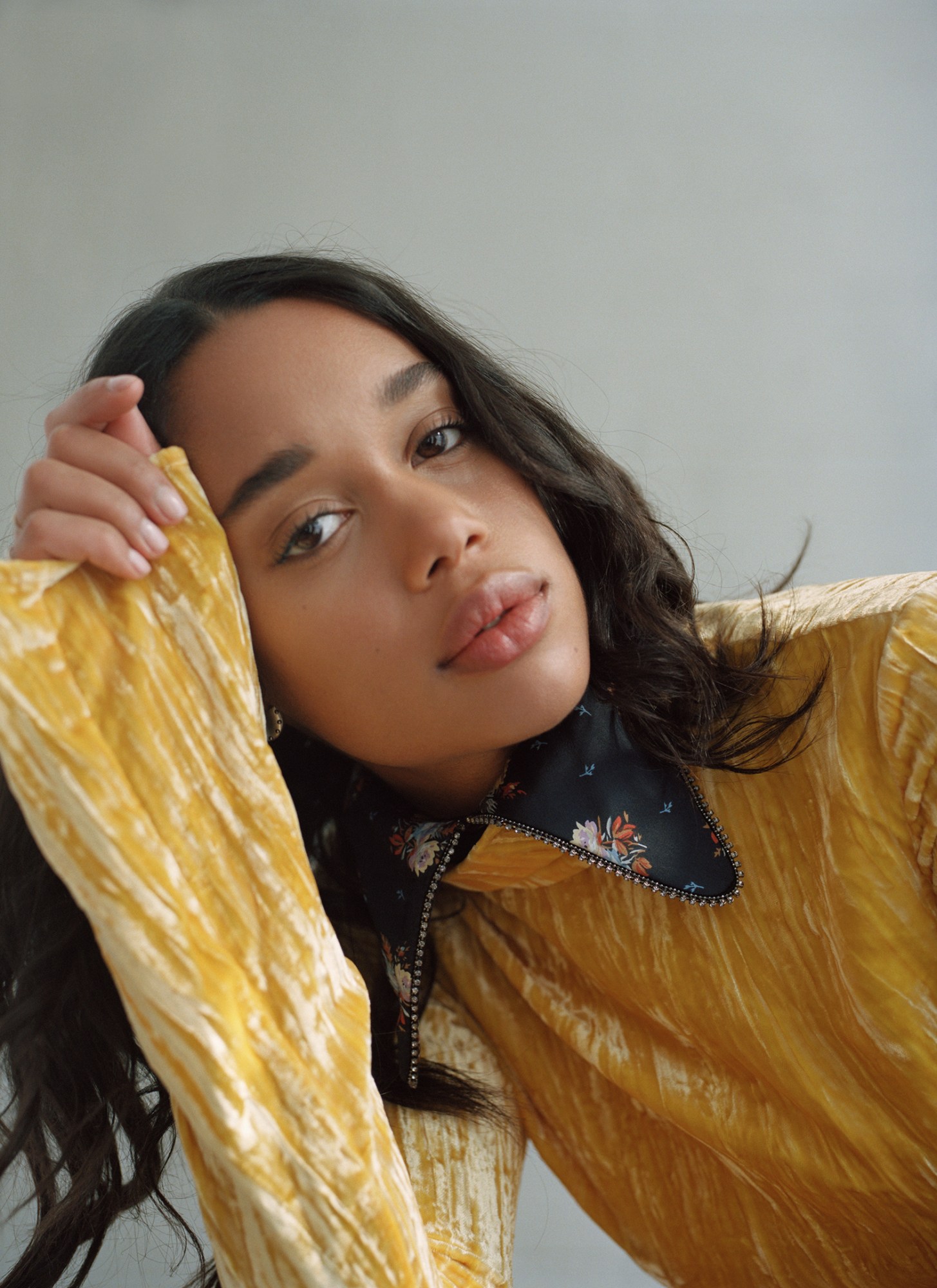 the actress laura harrier shot by daria kobayashi ritch