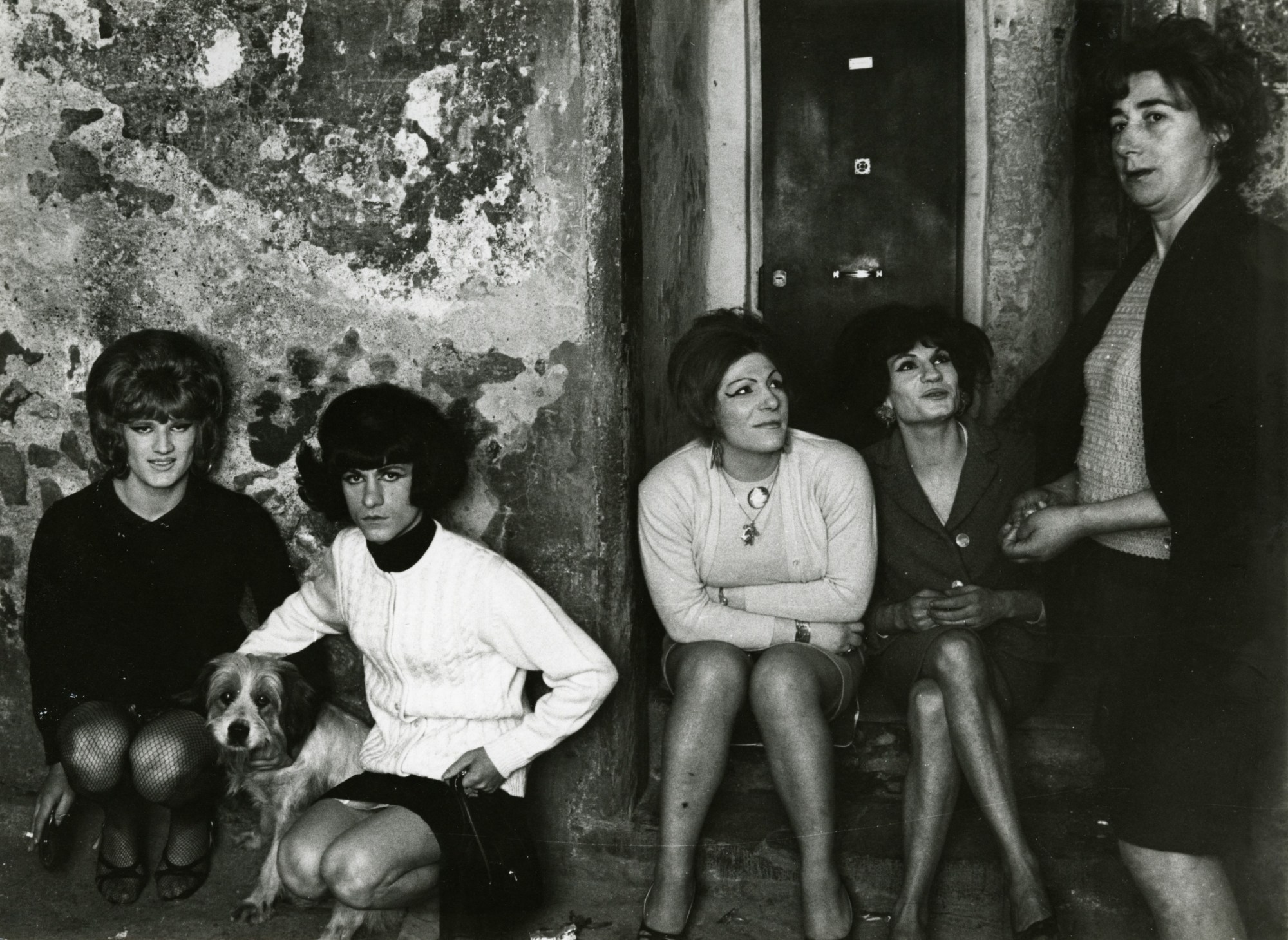 Lisetta Carmi, I travestiti , 1965-1971, courtesy Galleria Martini & Ronchetti.