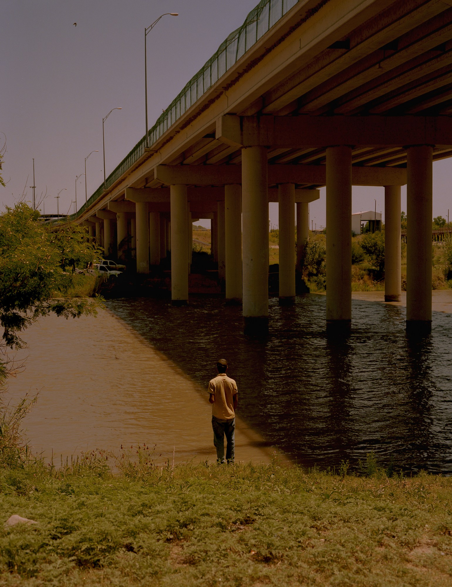 zachary chick photographs a bridge