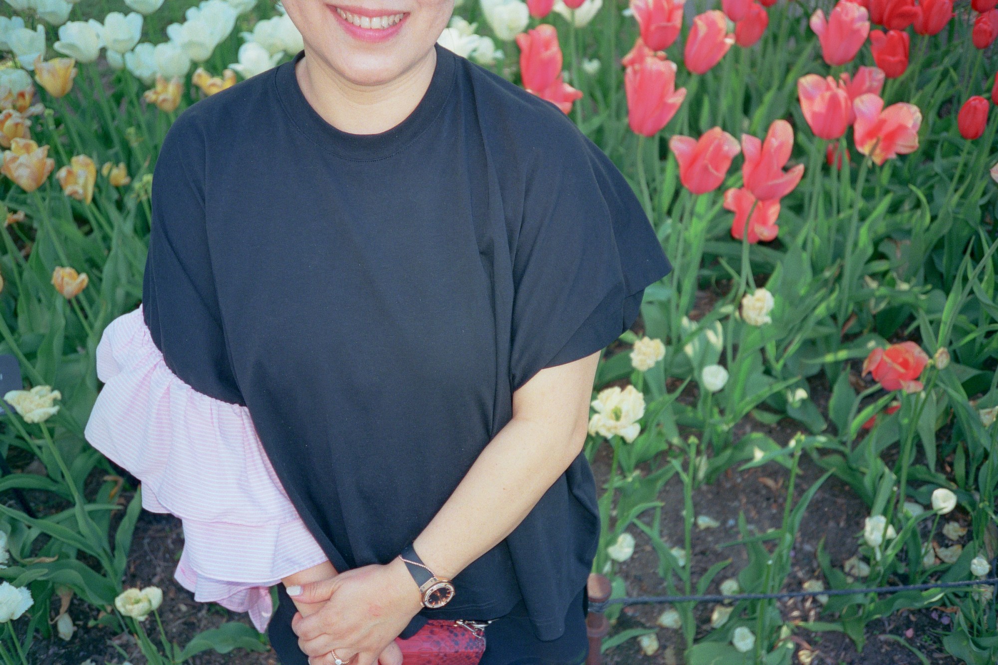 Mom in the Botanical Garden