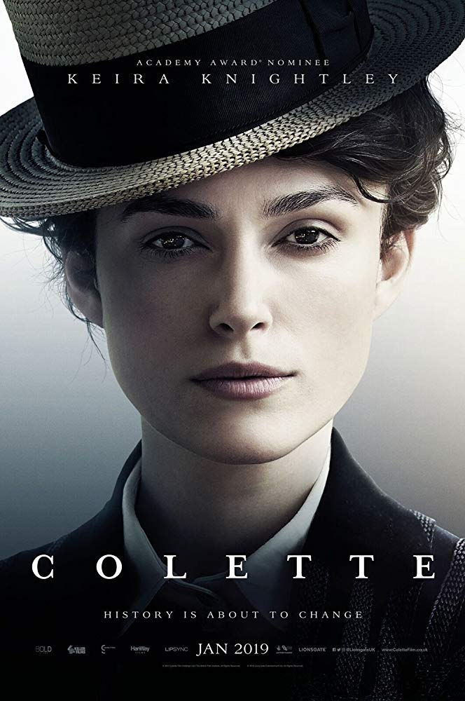 Keira Knightley in Colette promotional poster