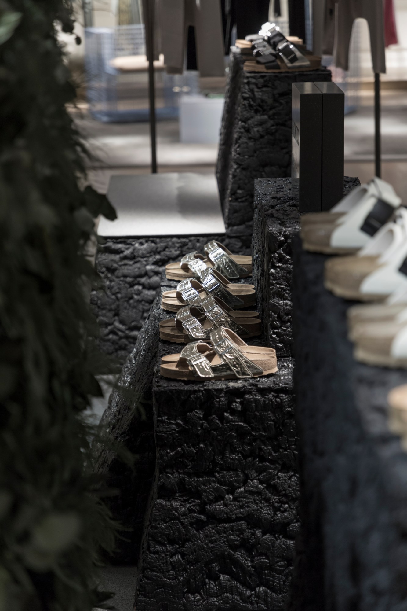 Rick Owens's glam sandals for Birkenstock