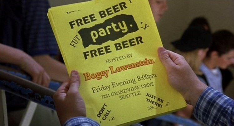 Bogey Lowenstein's party 10 Things I hate About You