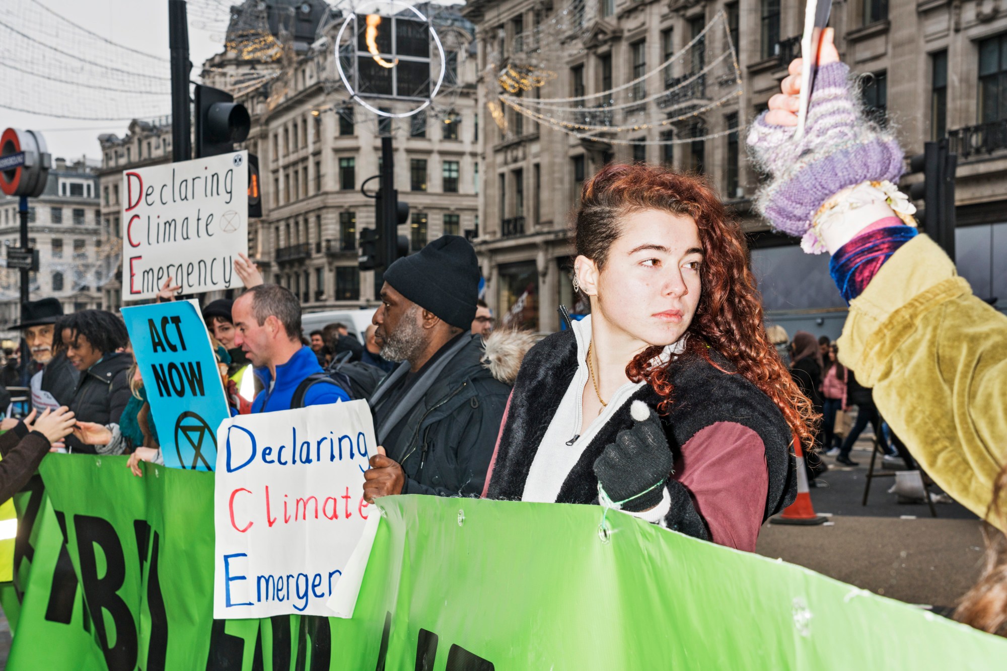 Extinction Rebellion blockade