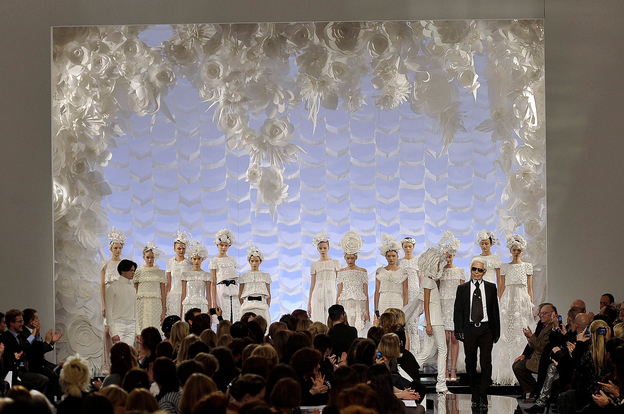 Photography Chris Moore/Catwalking. Chanel Haute Couture spring/summer 2009.