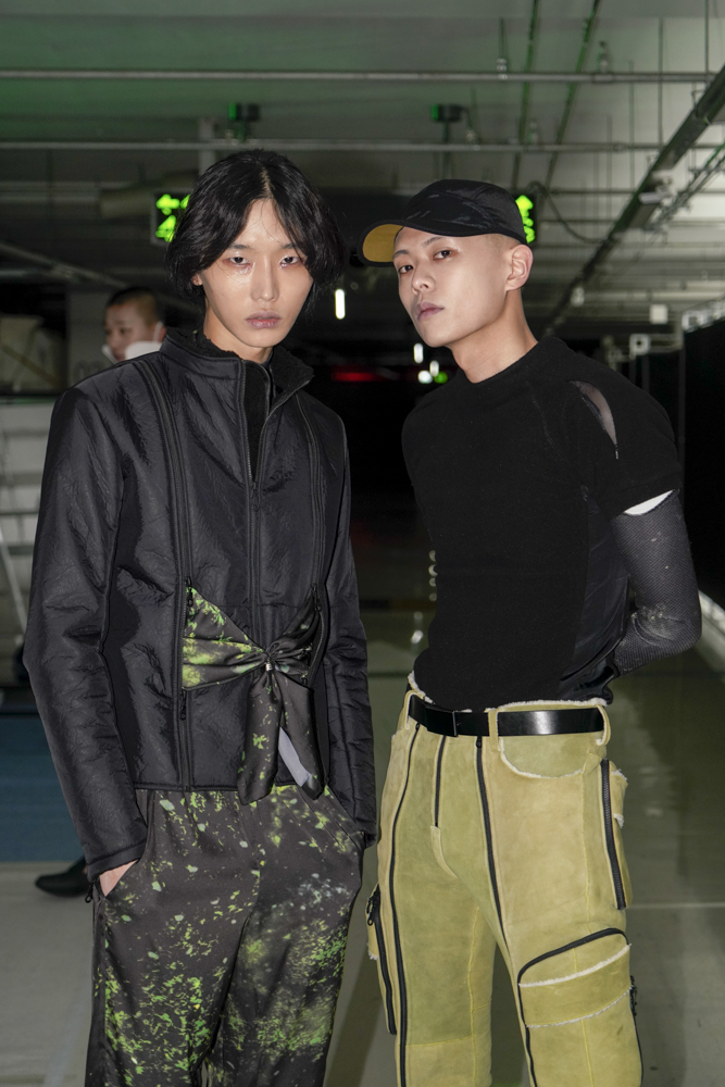 cottweiler seoul fashion week backstage picture