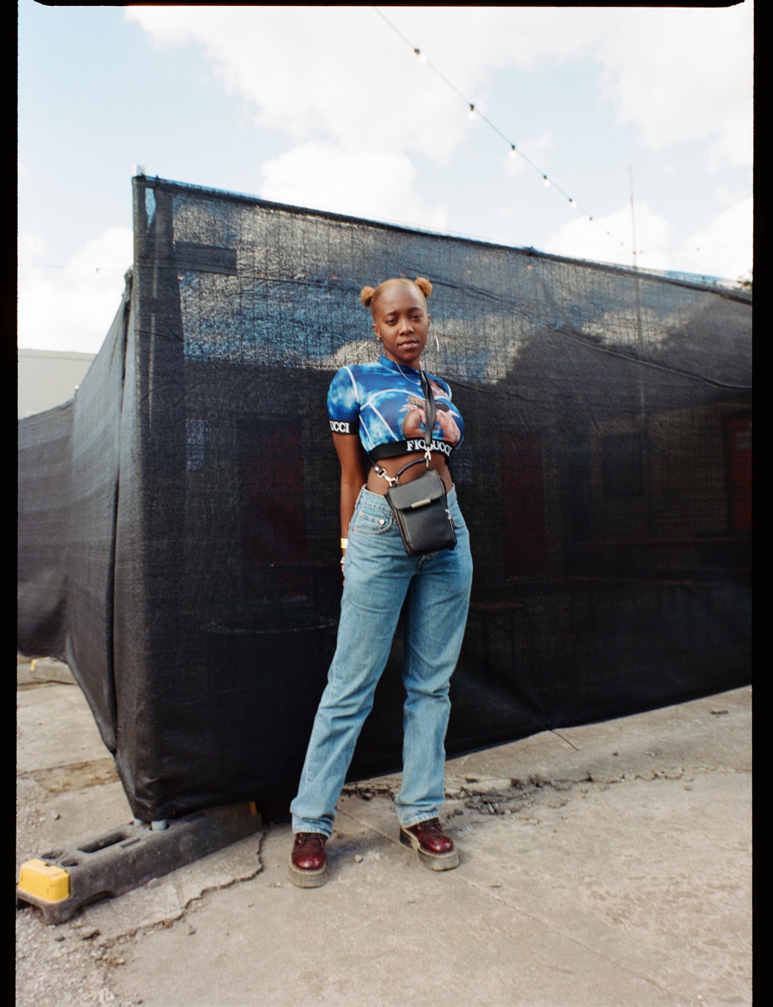 Rachel Chinouriri at Field Day 2019 for i-D