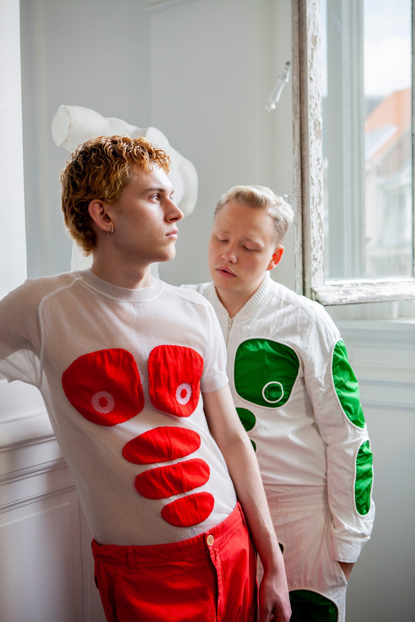 Walter Van Beirendonck archive modelled by students from the Royal Academy of Fine Arts in Antwerp