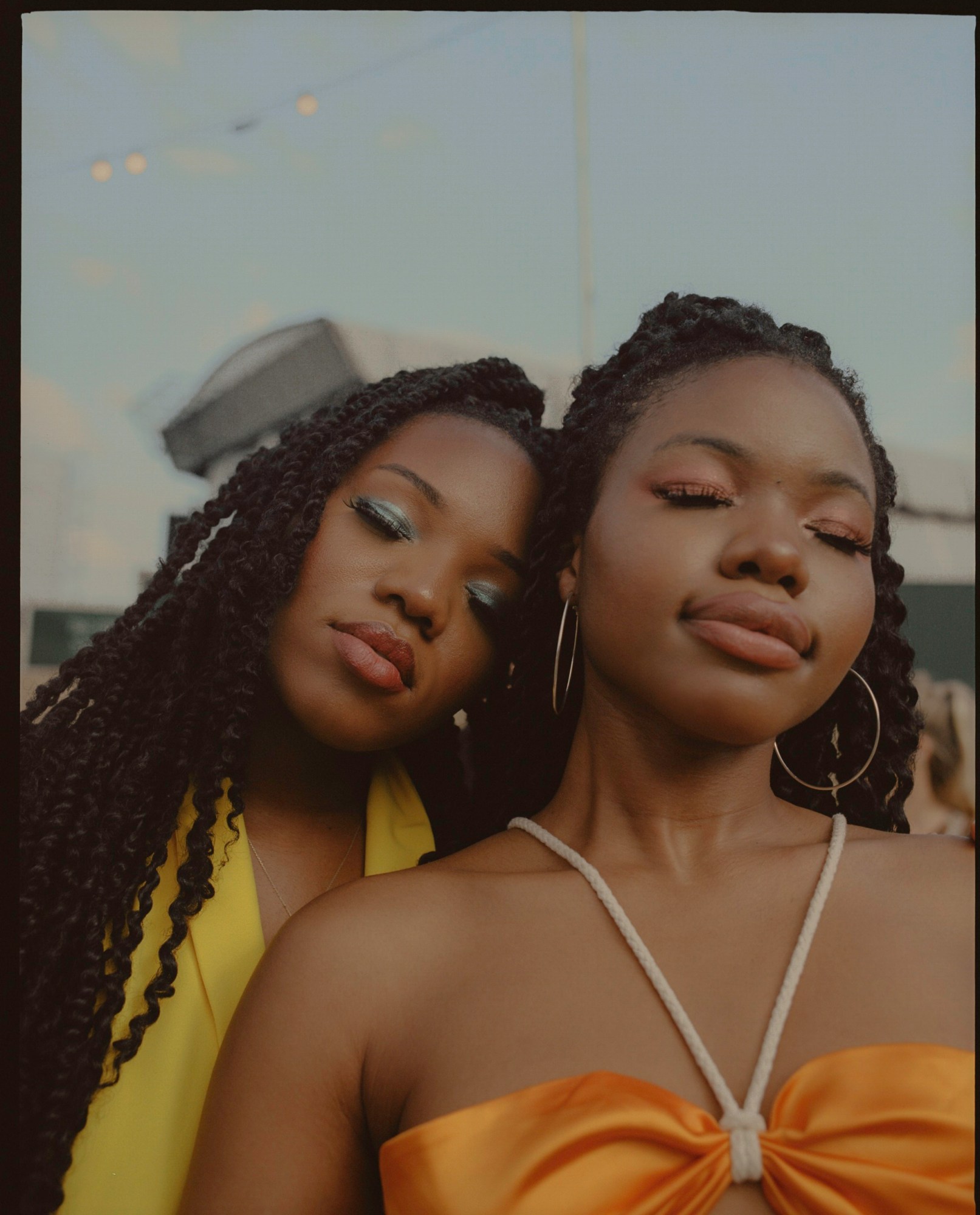 vanjess backstage at lovebox 2019