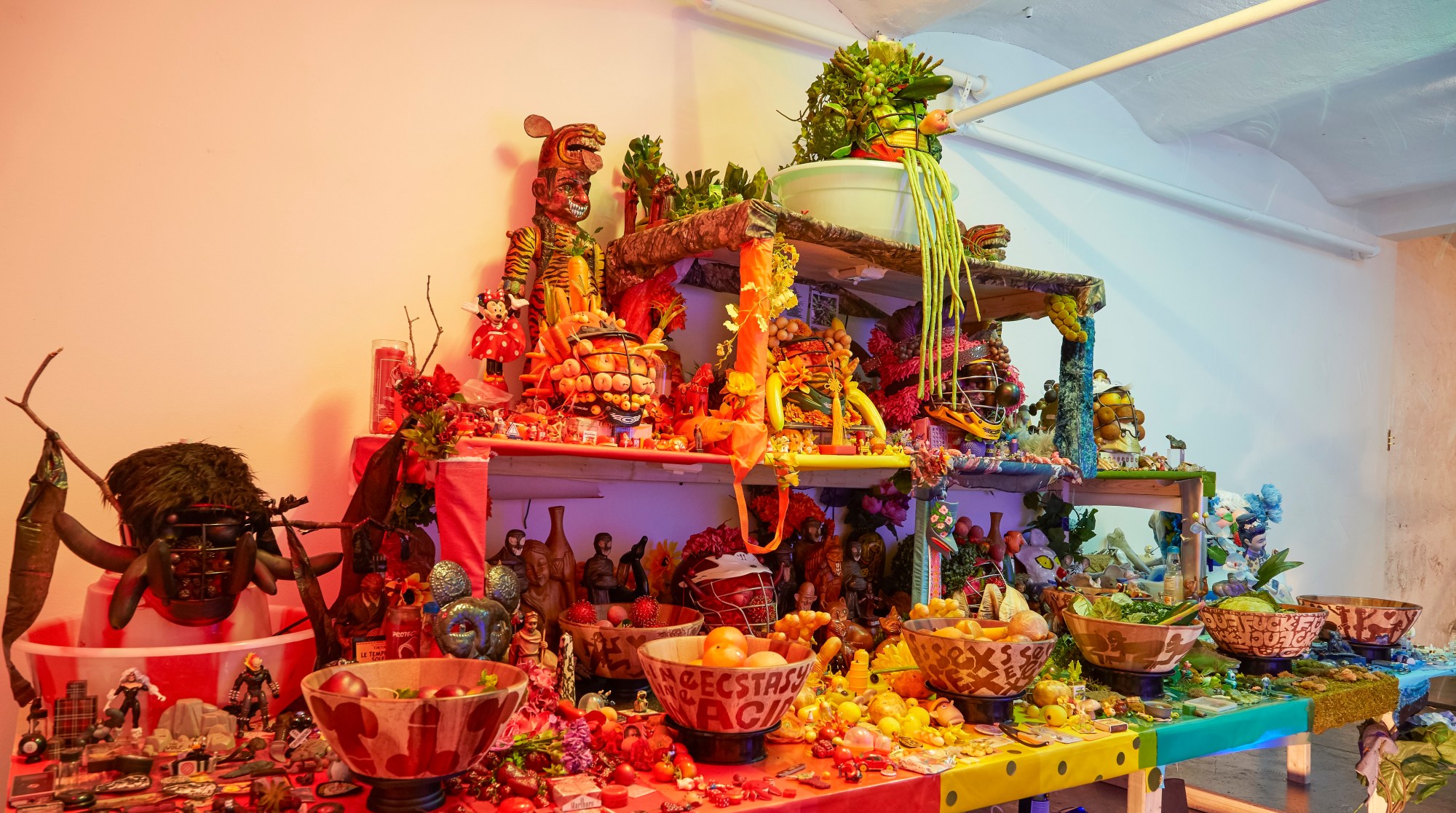 Art made from fruit by Nick Atkins