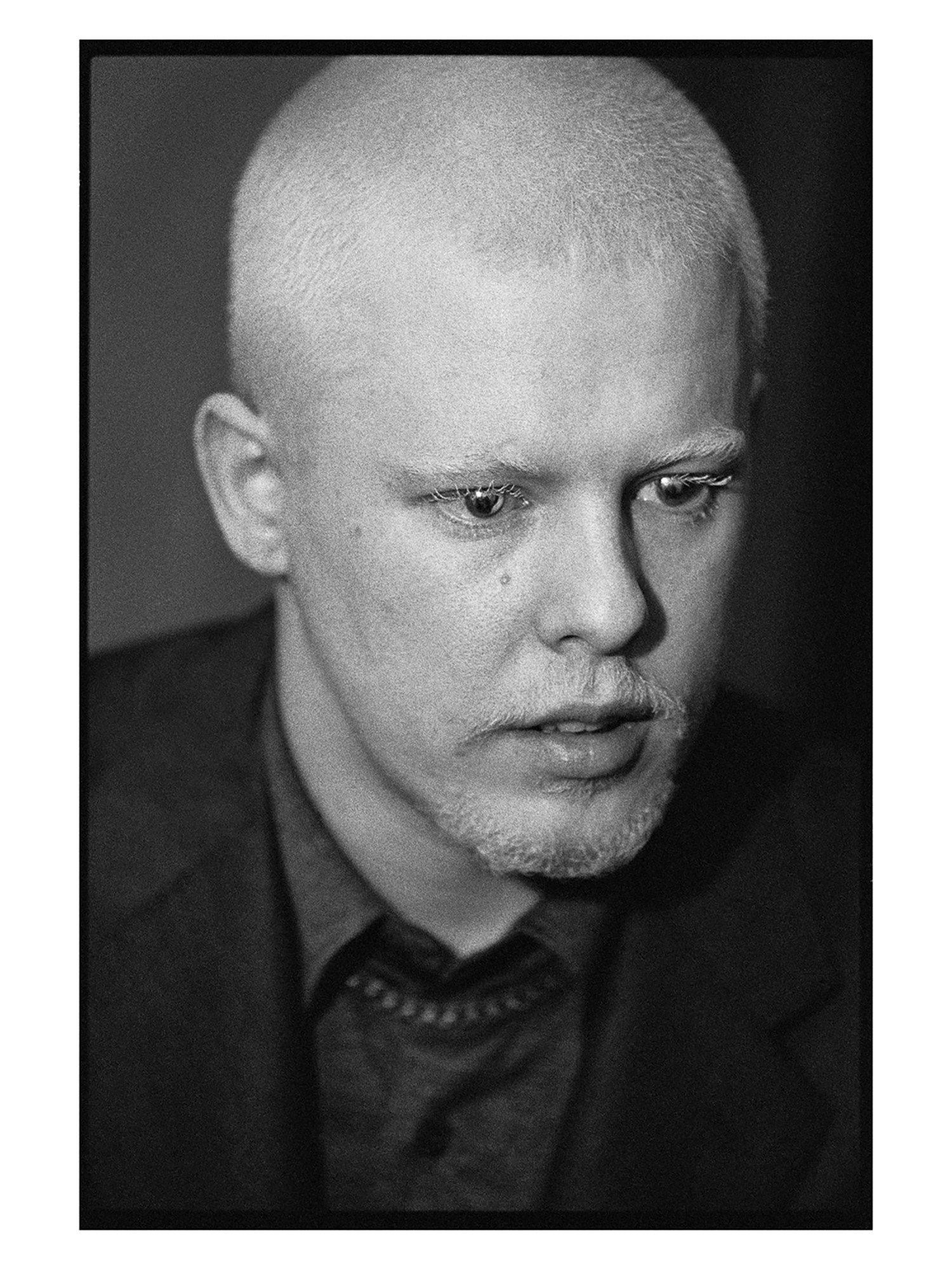 Alexander McQueen portrait by Ann Ray