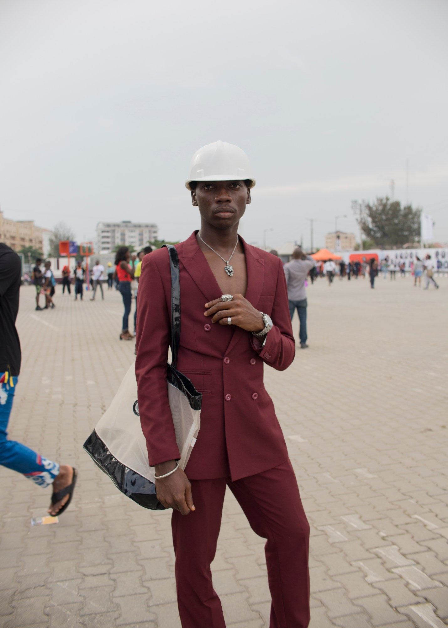 a photo of lagos street style