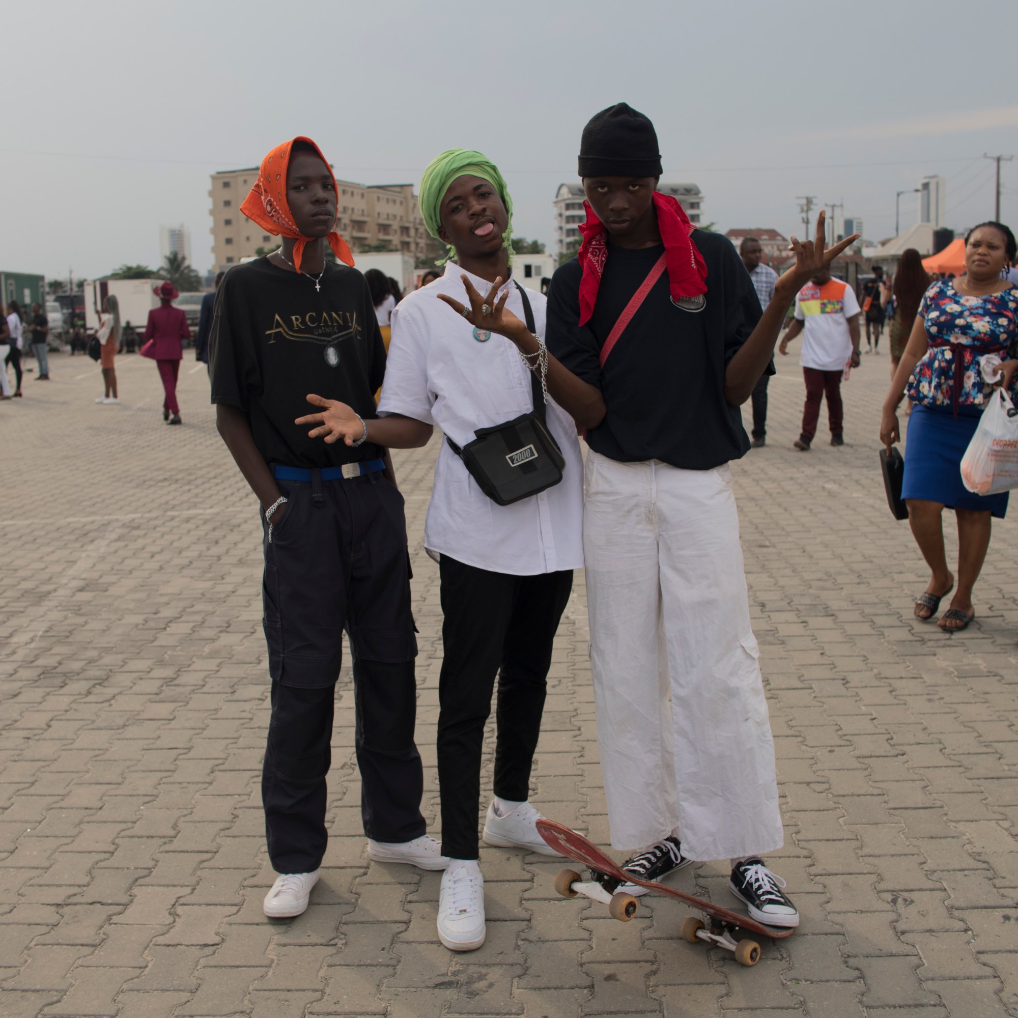 skateboarder style in lagos