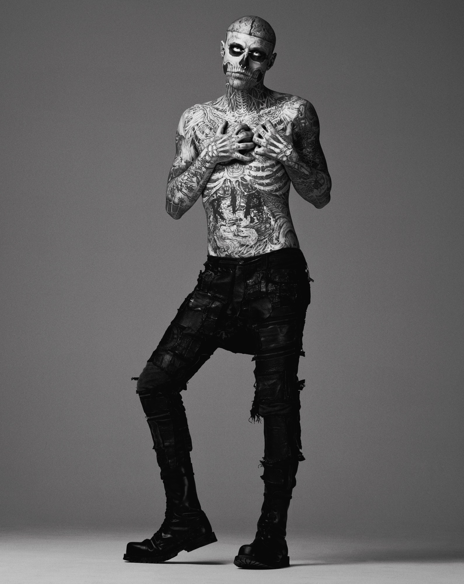 Rick Genest i-D Spring 2011