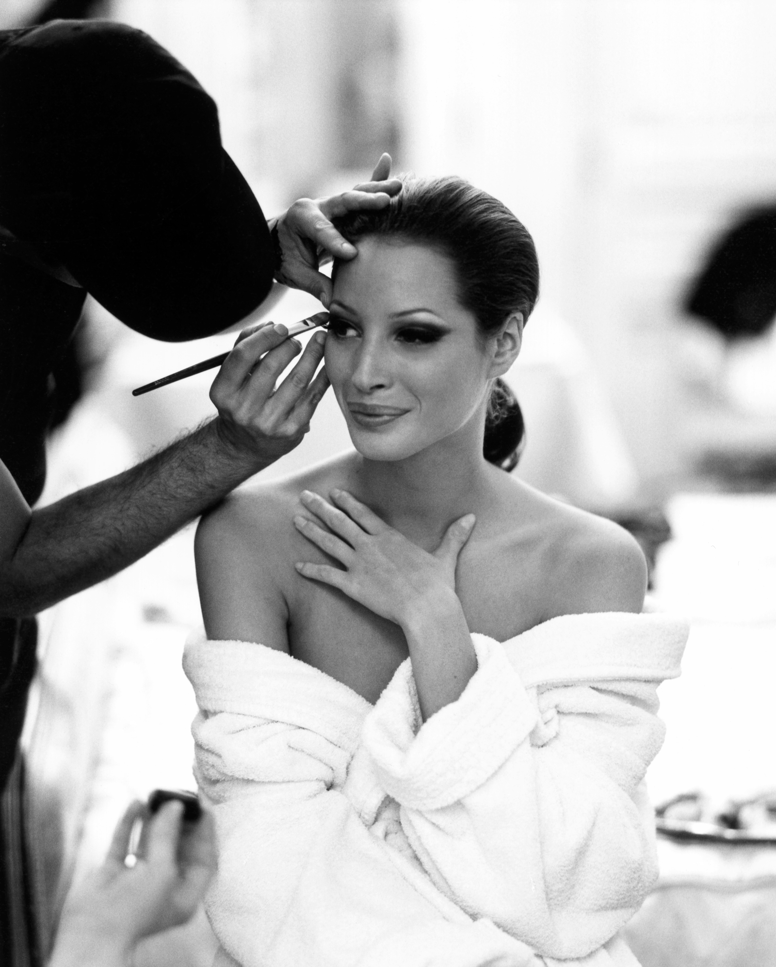 Francois Nars and Christy Turlington 90s make-up