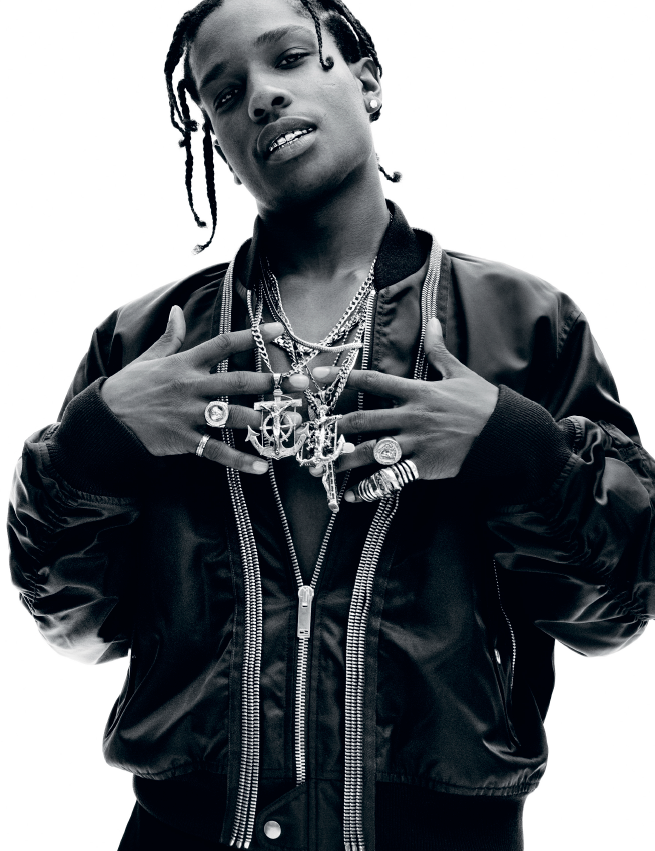 A$AP ROCKY in i-D 2014 Pre-Fall