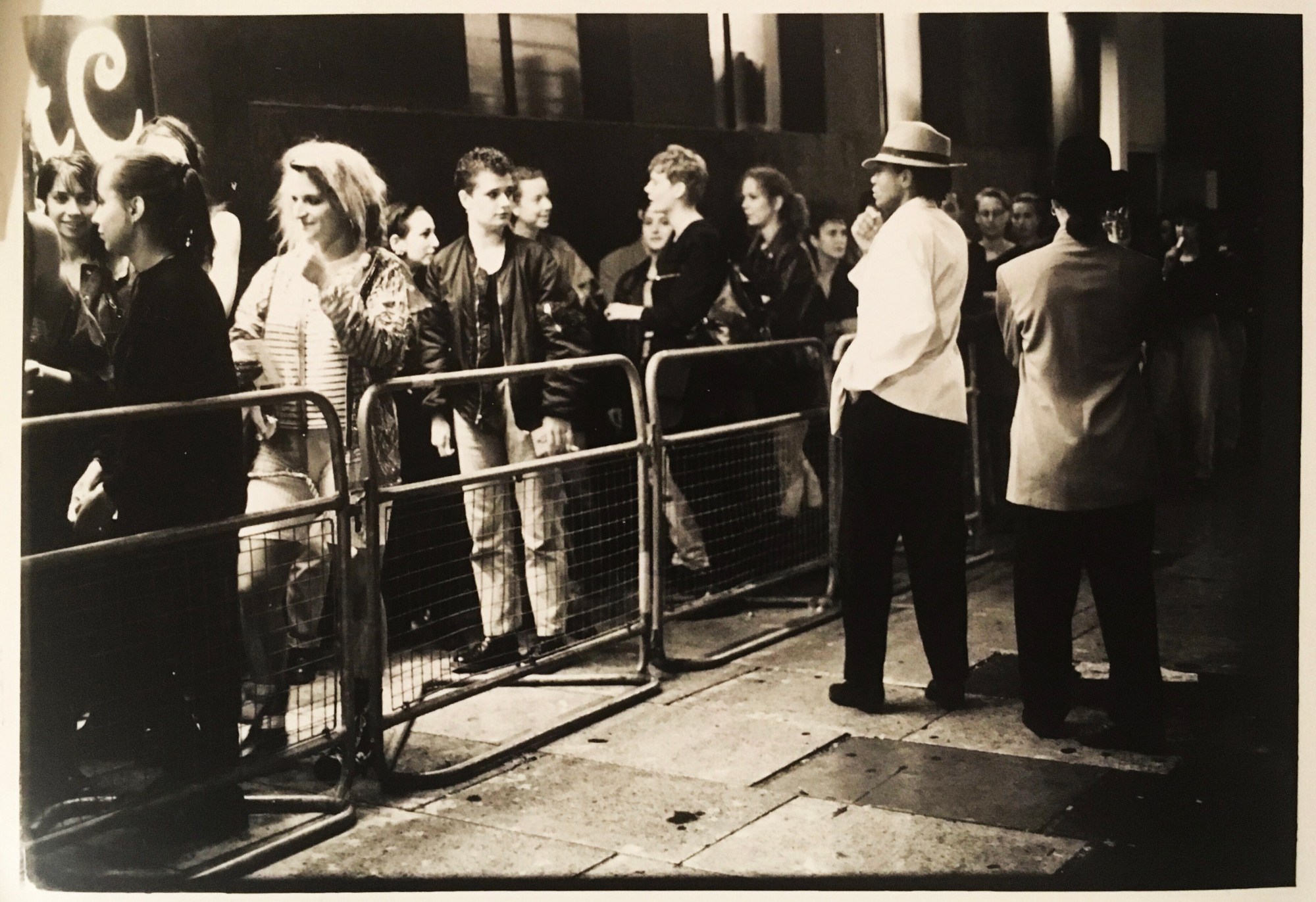 Ingrid-Pollard-Performance-outside-The-Fridge-Brixton-c1990-Courtesy-of-the-artist