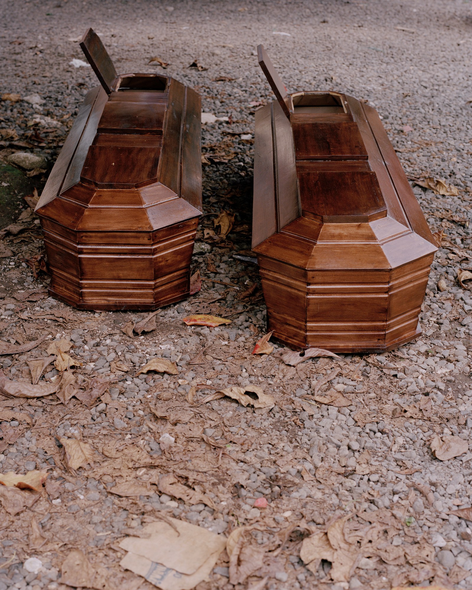 image of coffins