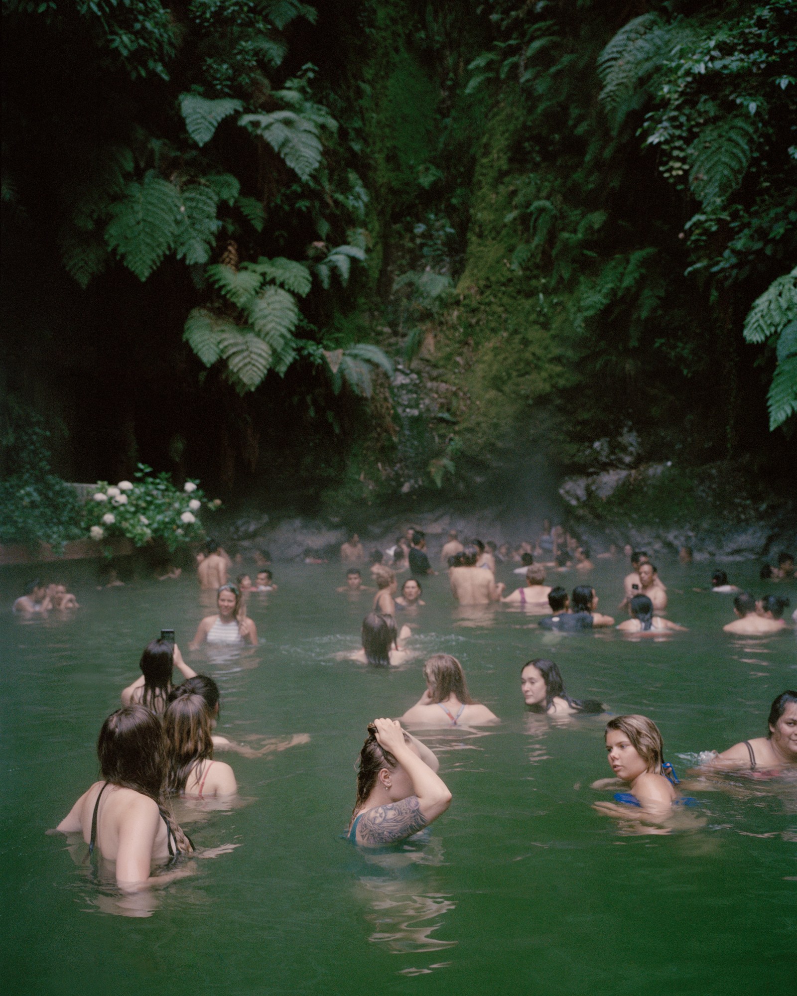 image of bathers