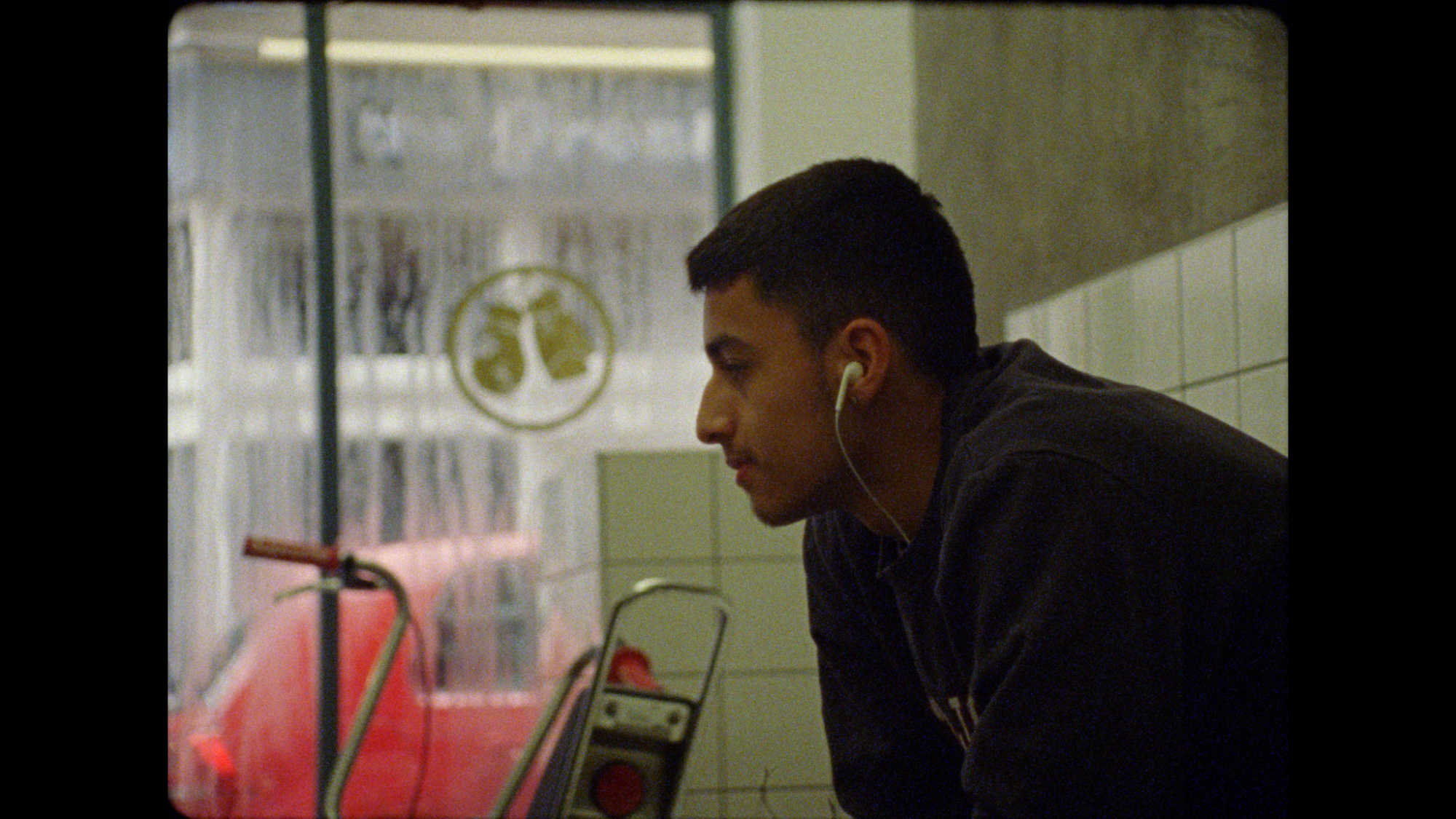 latino boy with headphones