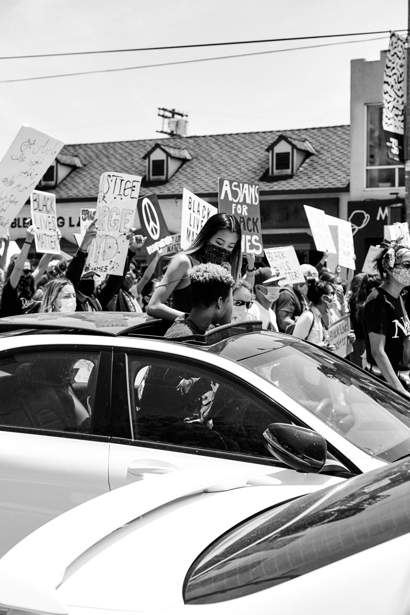 los angeles protests