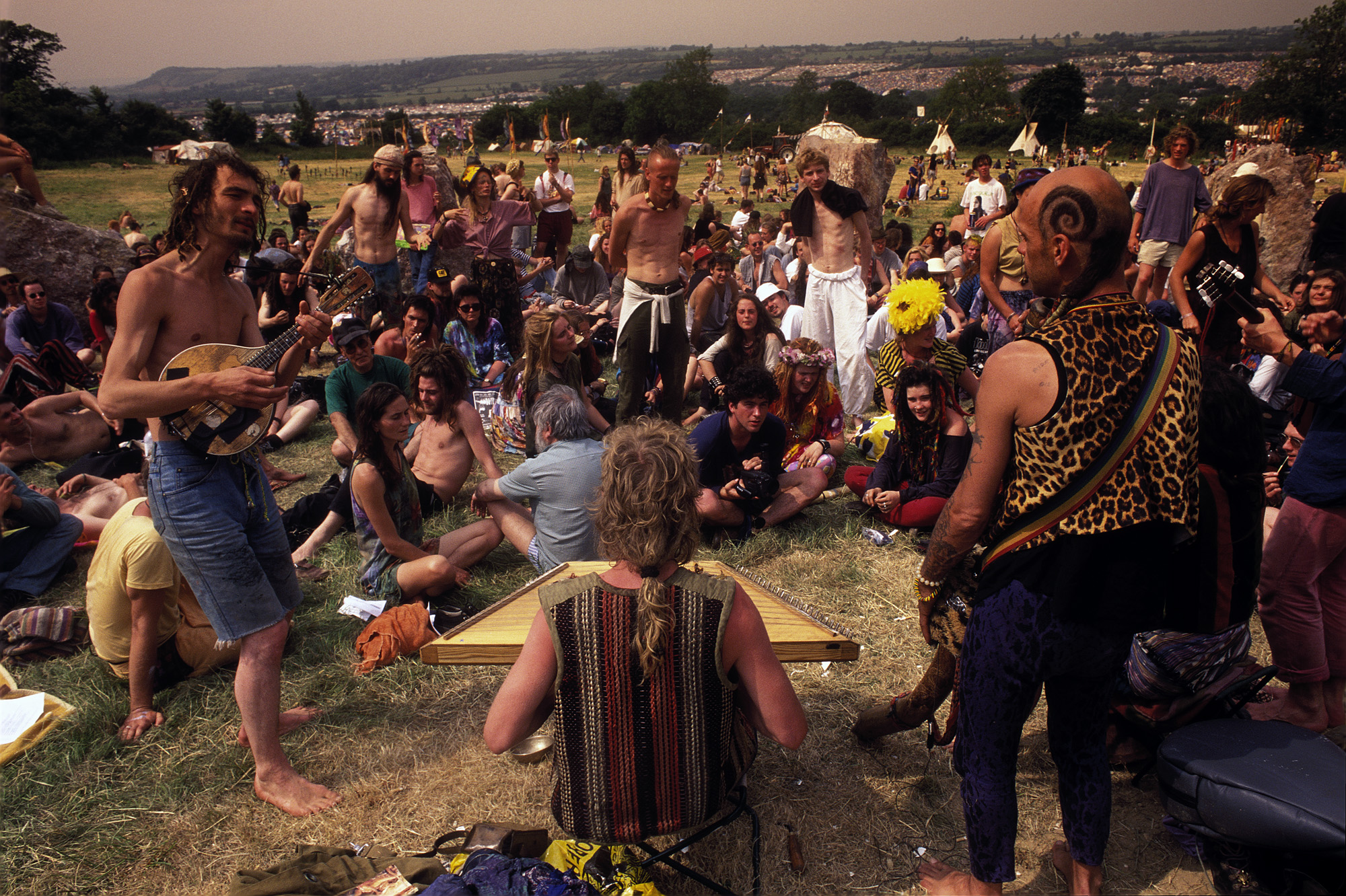 derek ridgers photographs glastonbury