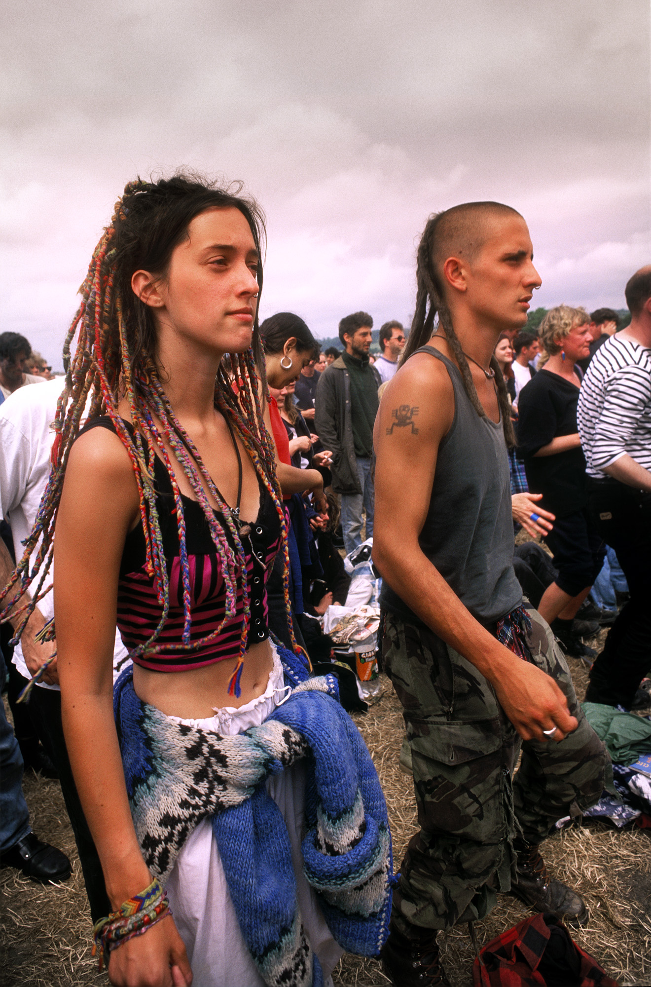 derek ridgers photographs glastonbury